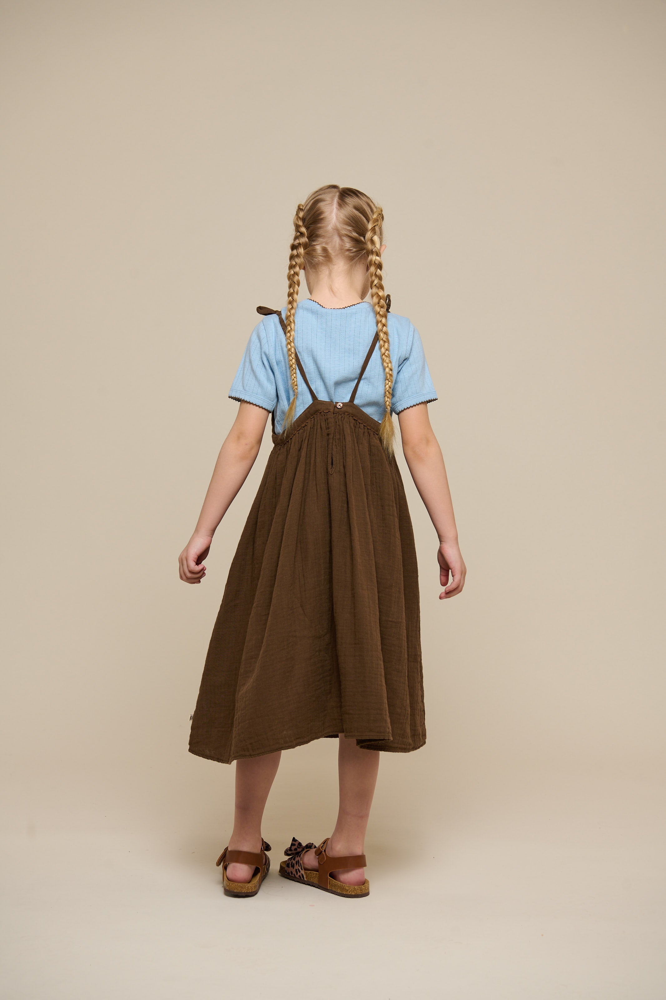 Pointelle T-shirt met contrast picot - Tween - Powder Blue | 101286 Drew