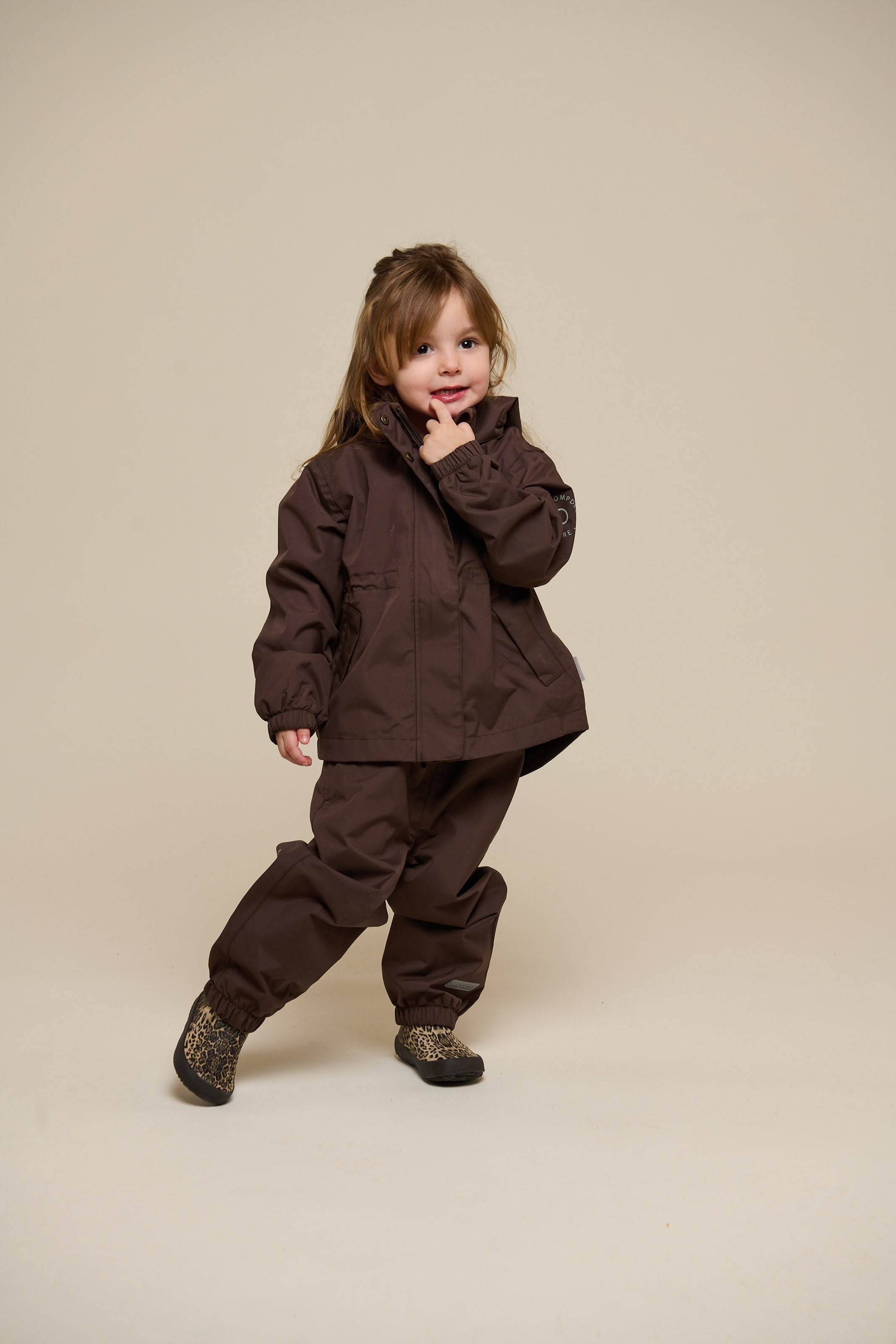 Shell Broek - Kids - Chocolate | 100505 Dundee
