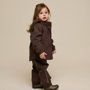 Shell Broek - Kids - Chocolate | 100505 Dundee