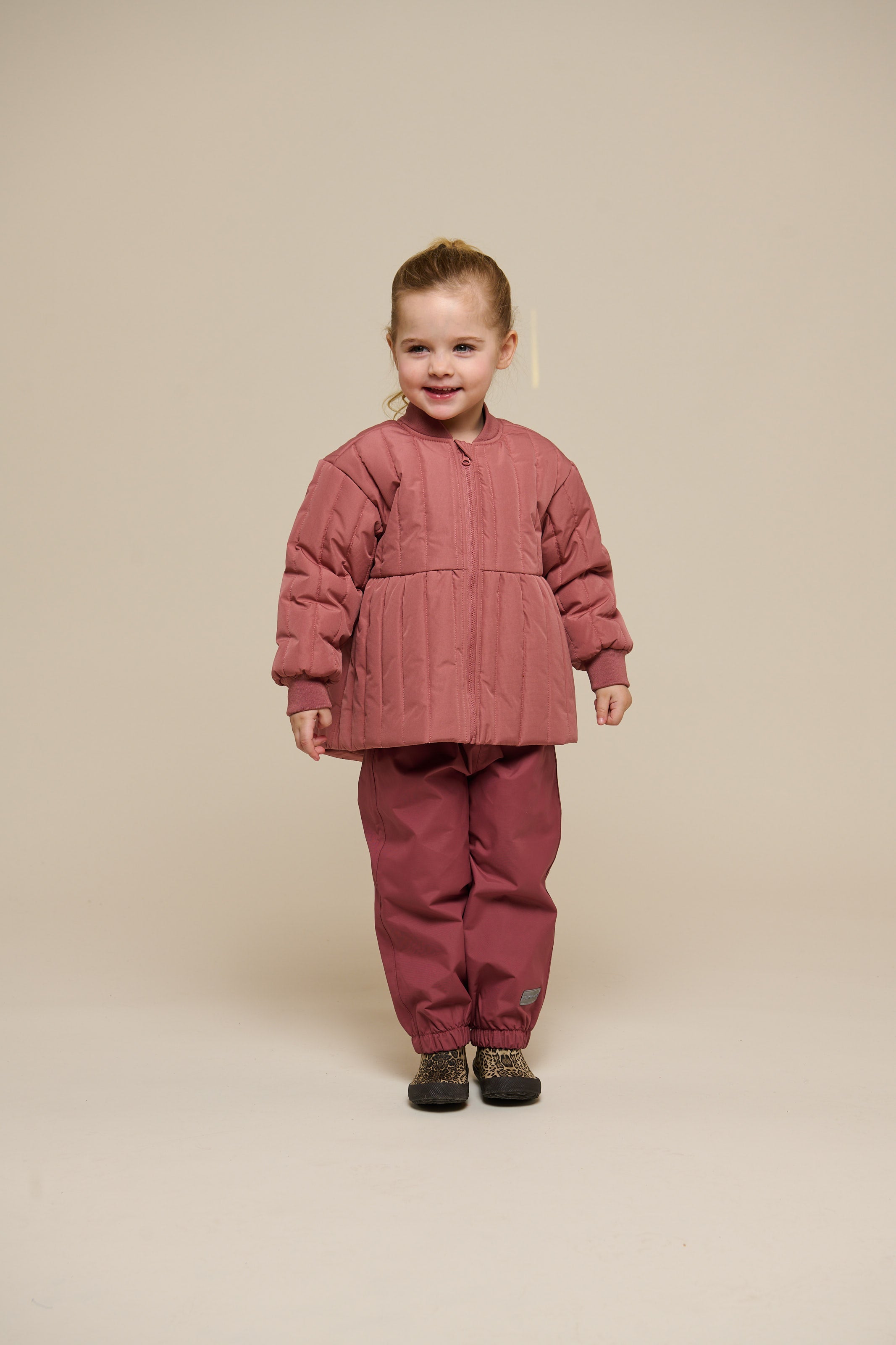 Thermische Tech Jas - Kids - Old Rose | 101108 Elle