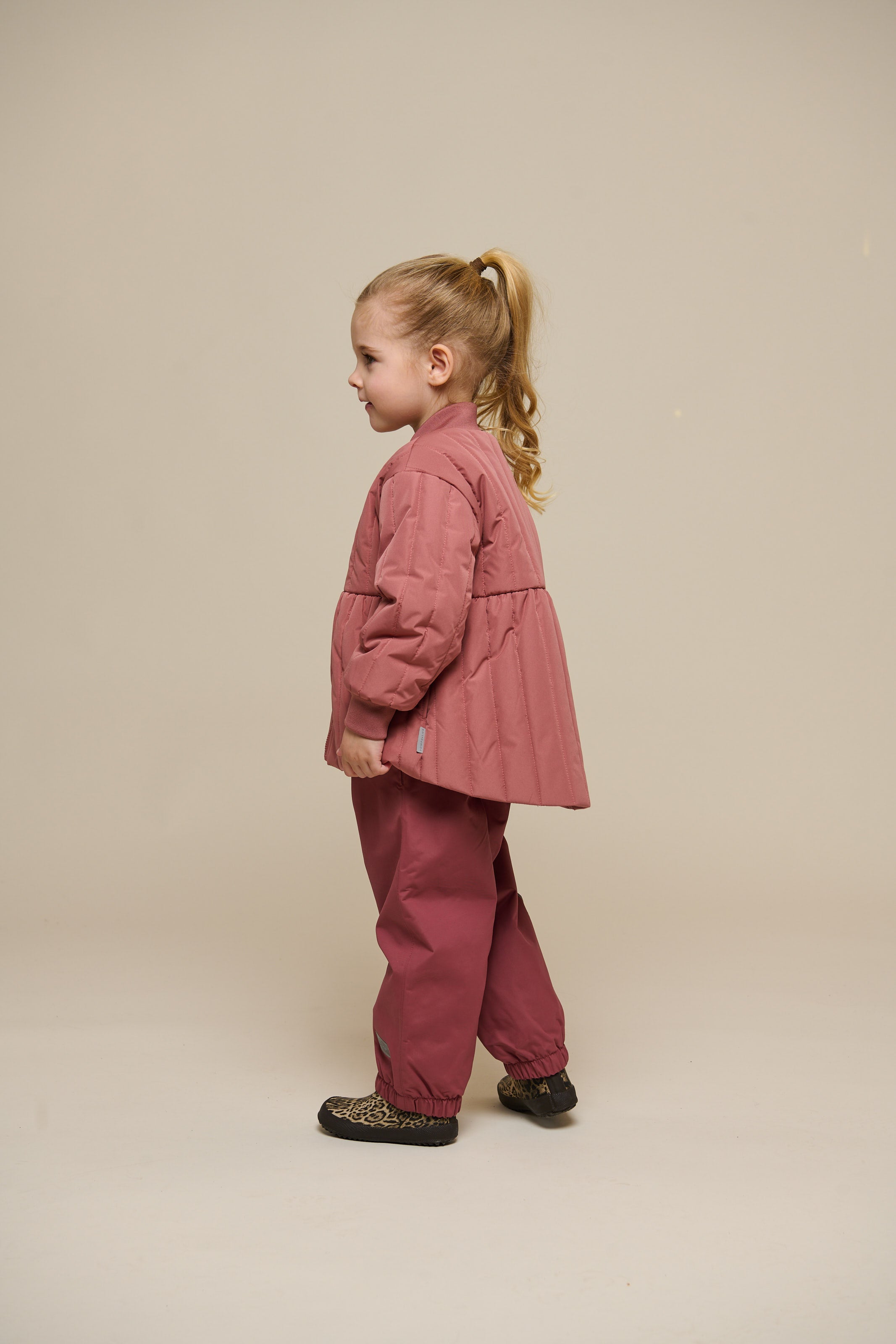 Thermische Tech Jas - Kids - Old Rose | 101108 Elle