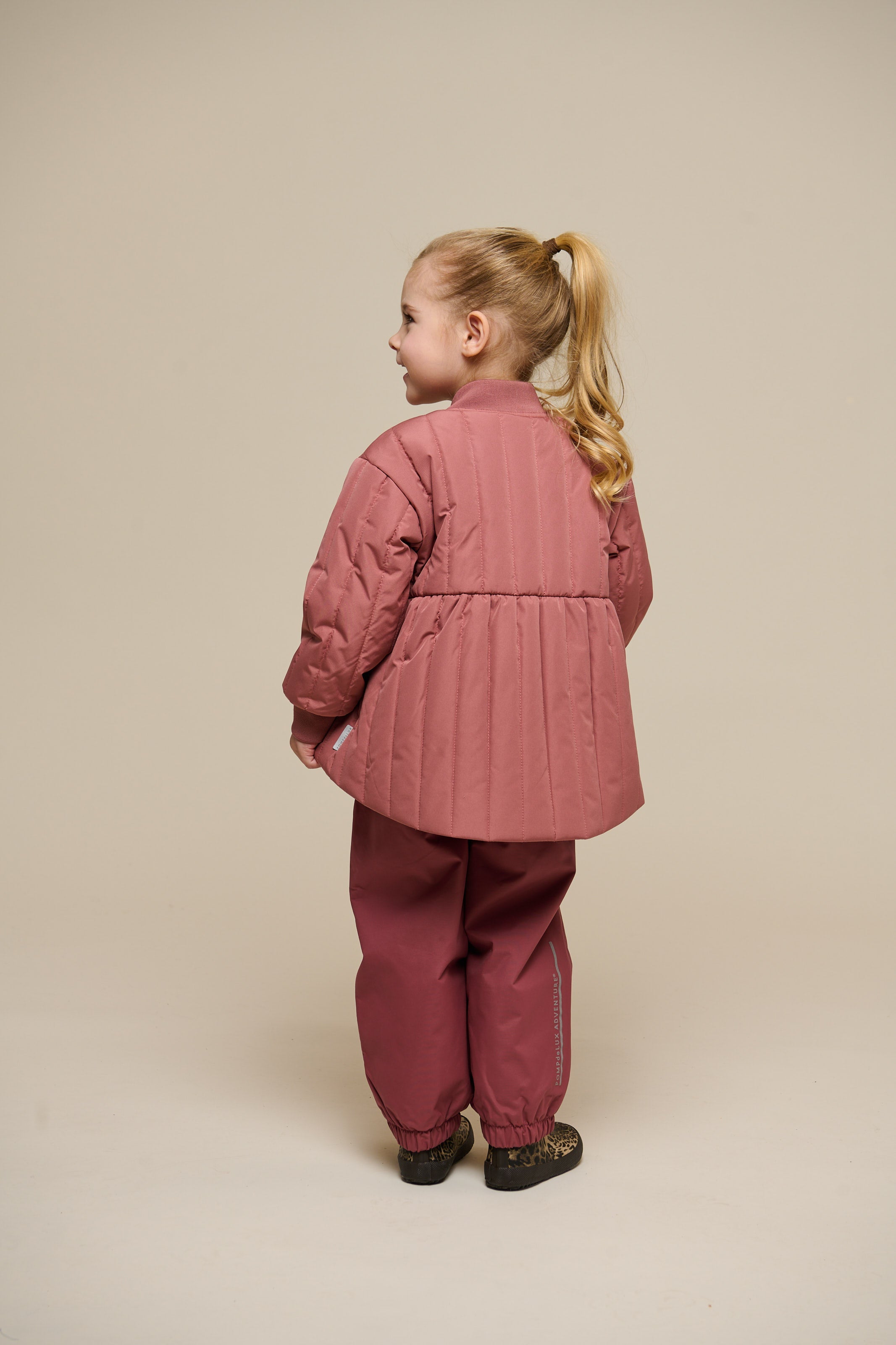Thermische Tech Jas - Kids - Old Rose | 101108 Elle
