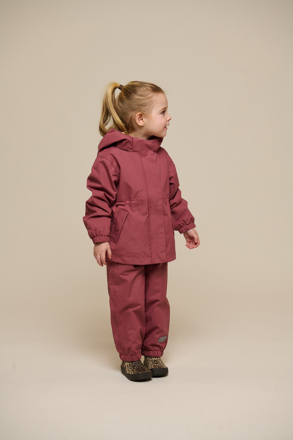 Shell Trousers - Kids - Vintage Red | 100503 Dundee
