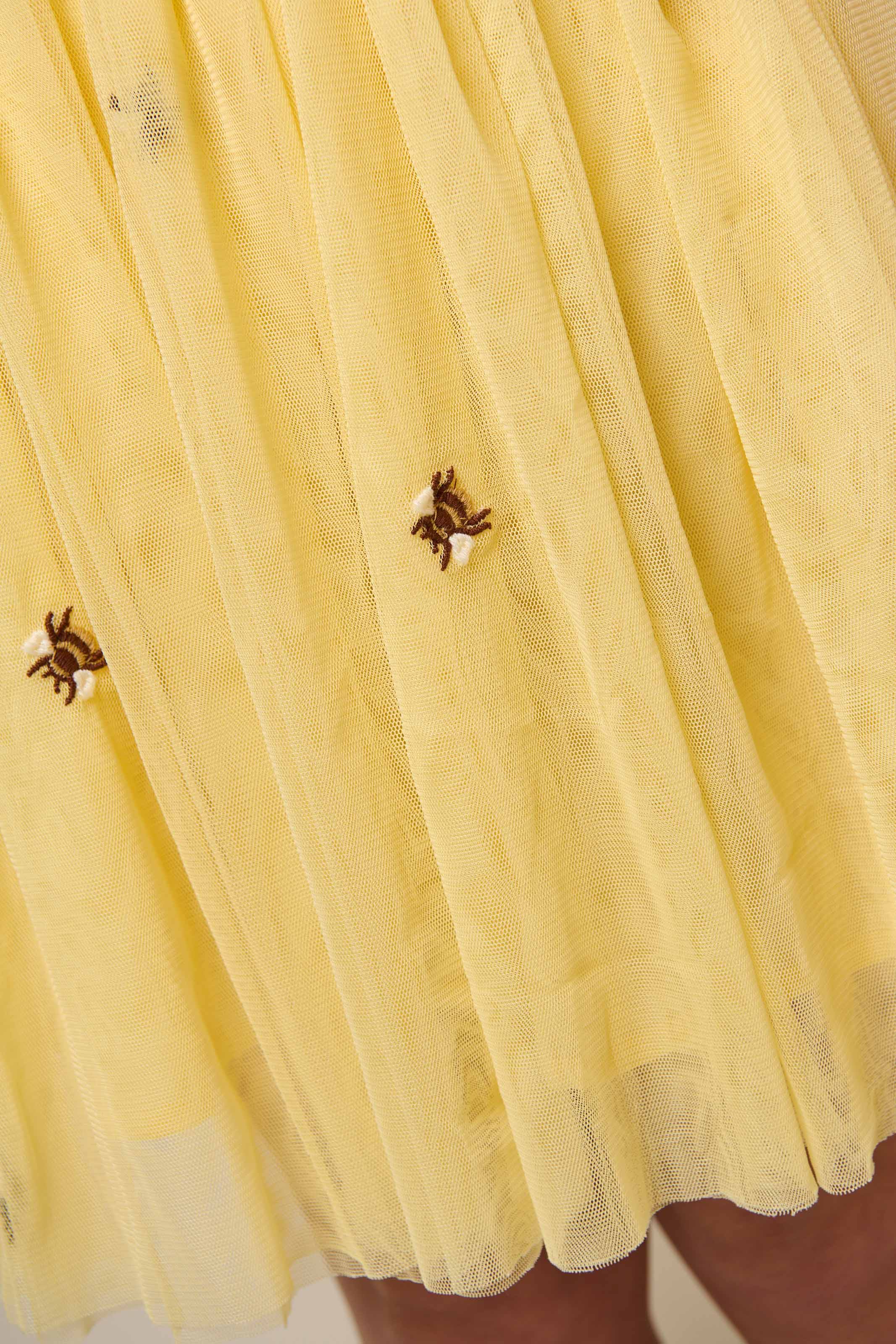 Tule rok met borduurwerk - Tween - Sunlight | 100971 Daisy