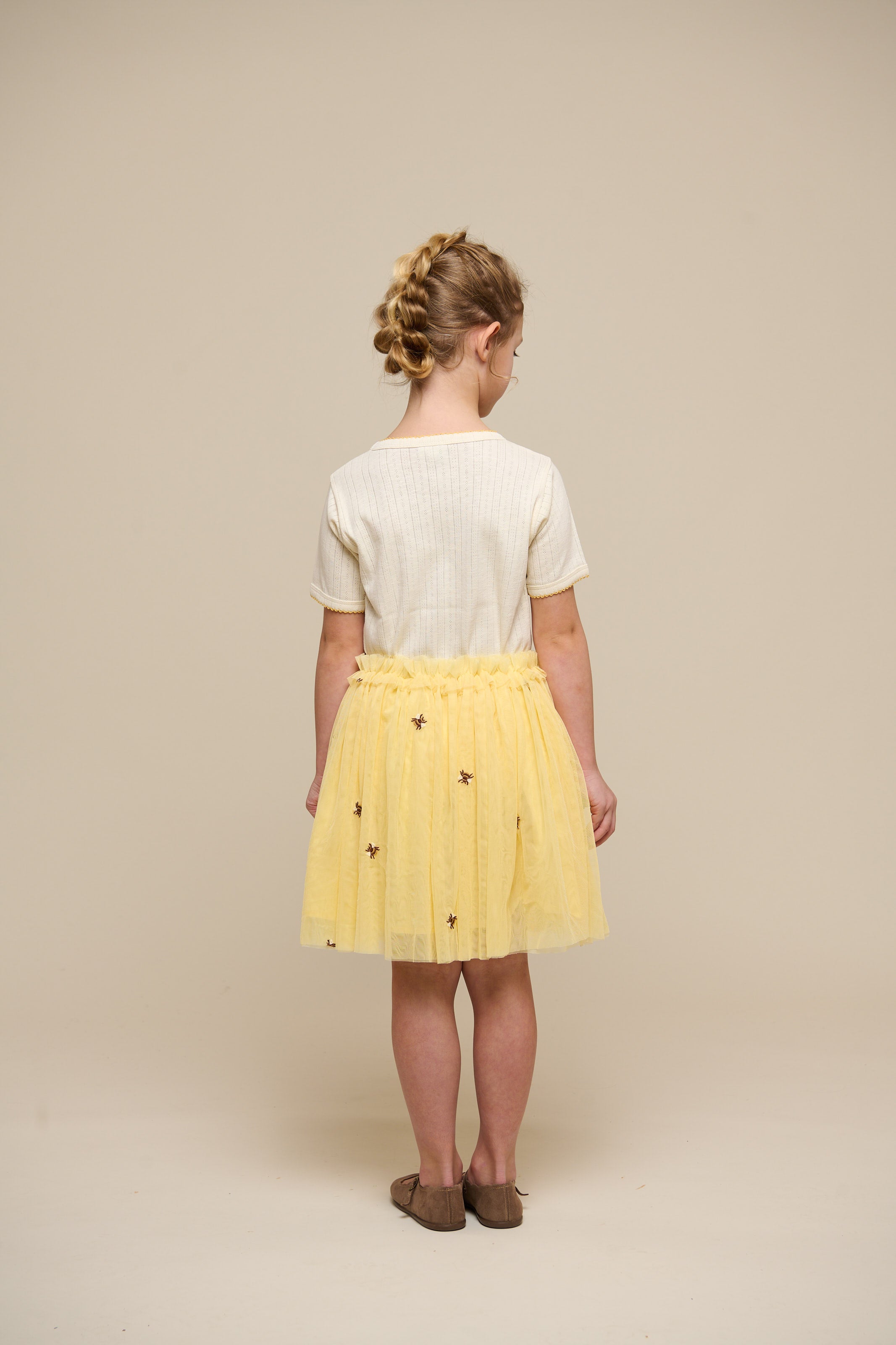 Tule rok met borduurwerk - Tween - Sunlight | 100971 Daisy