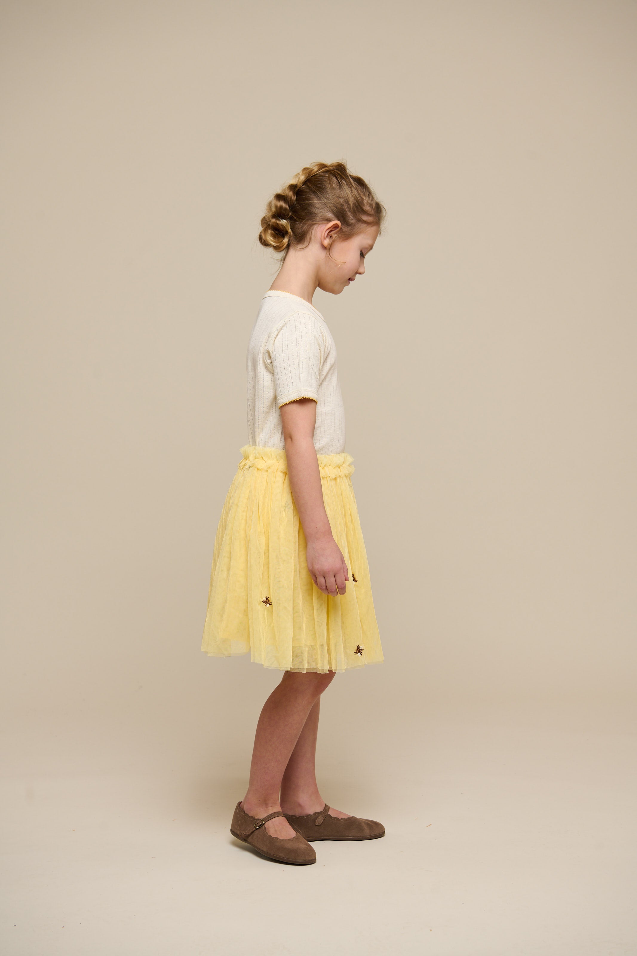 Tule rok met borduurwerk - Tween - Sunlight | 100971 Daisy