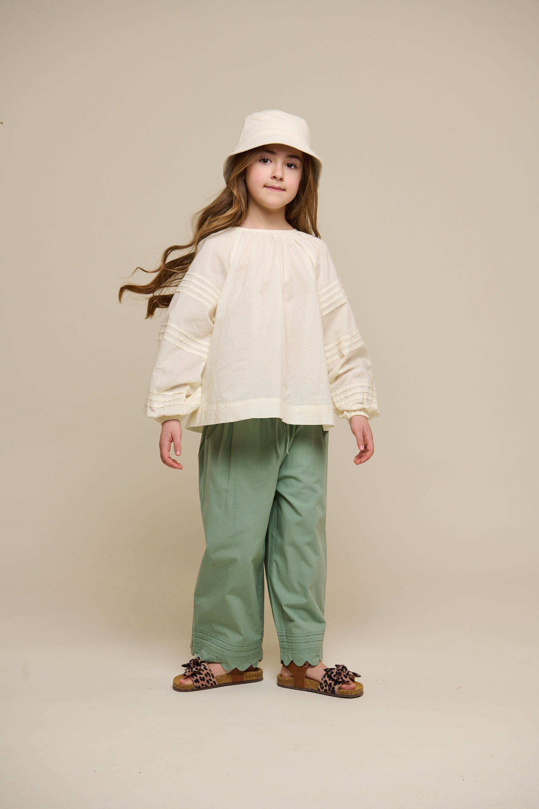 Blouse met lange mouwen - Tween - Offwhite | 100989 Willa