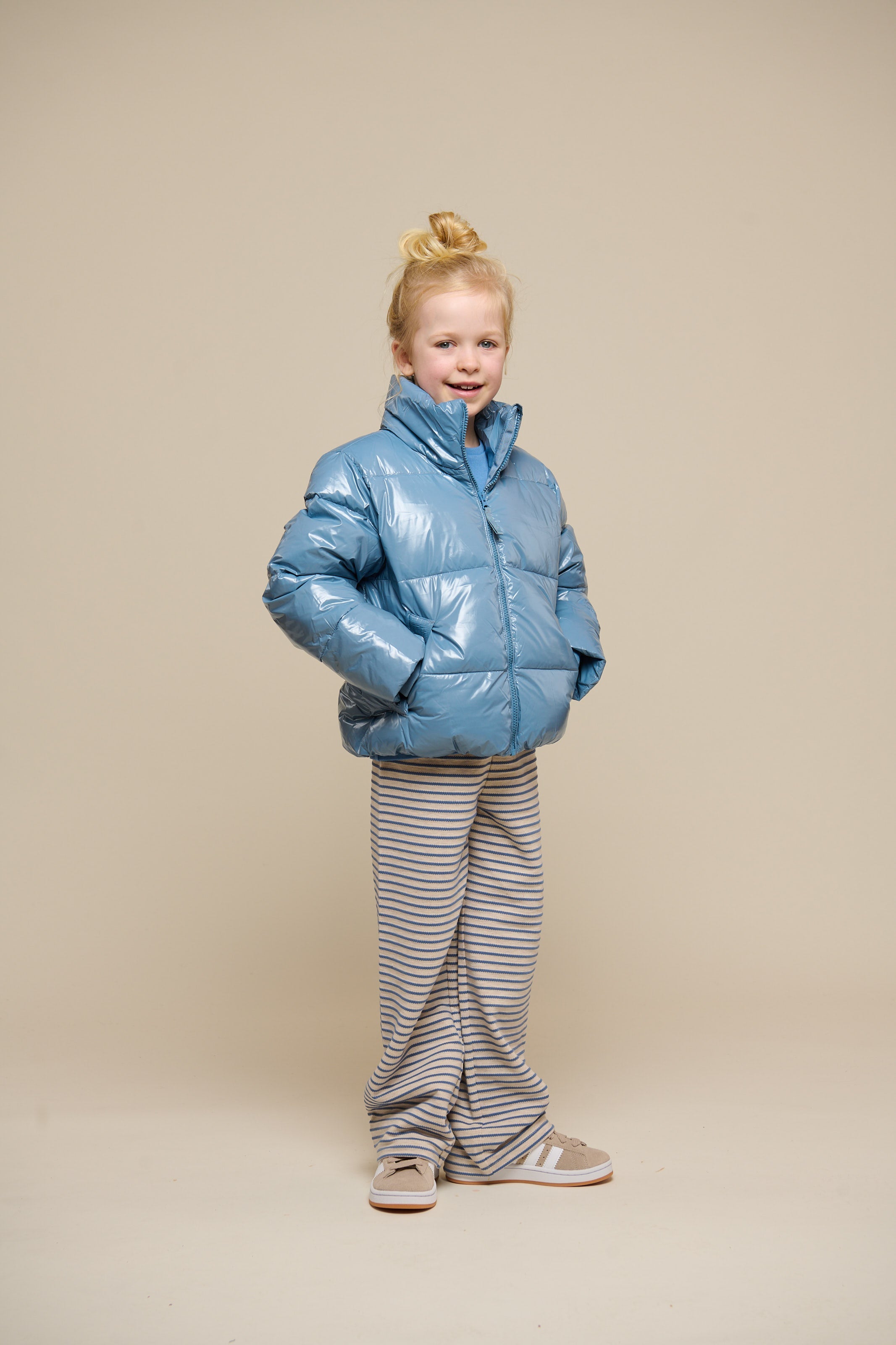 Glimmende Pufferjas - Tween - Blue | 100533 Violet