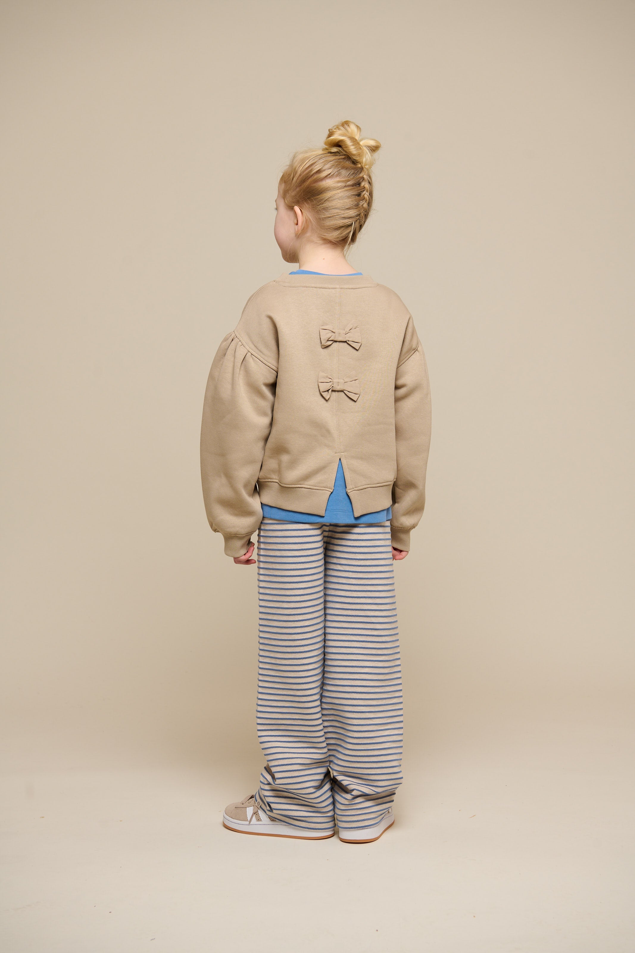 Sweatshirt met strikdetail - Tween - Caffe Latte | 100817 Ruth