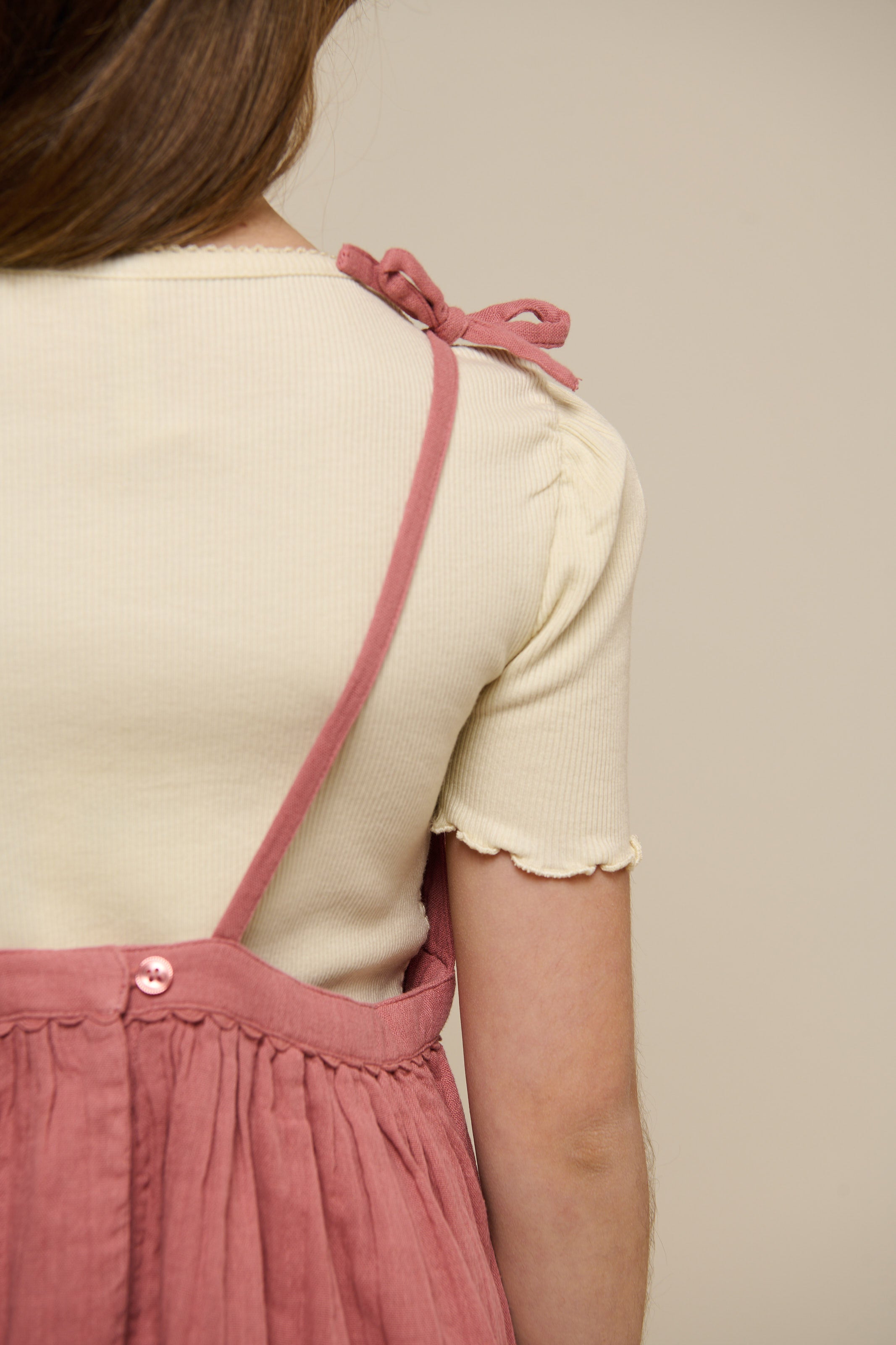 Gaze Bandjes Jurk - Tween - Old Rose | 100912 Jasmine