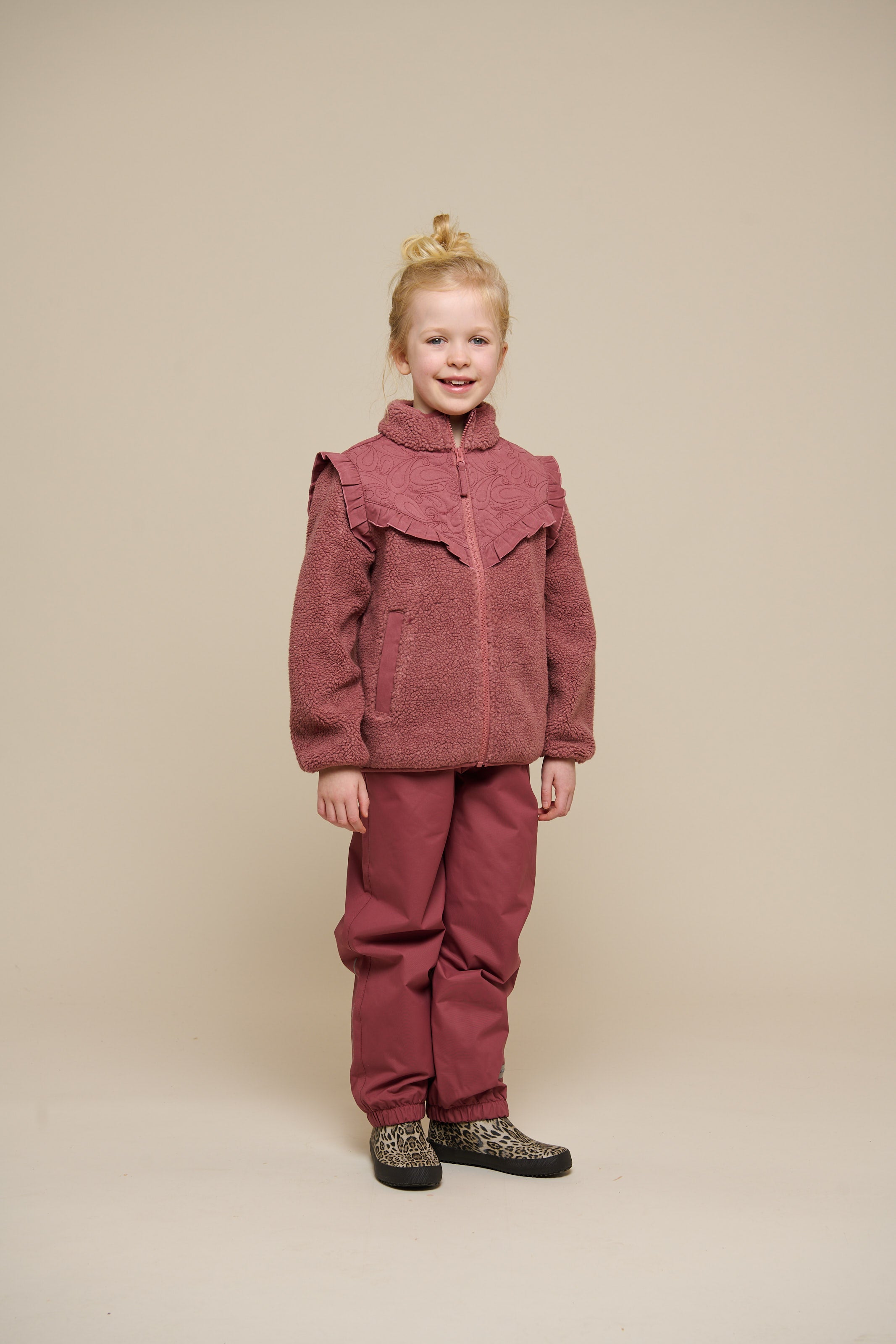 Ritsjack met ruches - Tween - Old Rose | 100637 Madison
