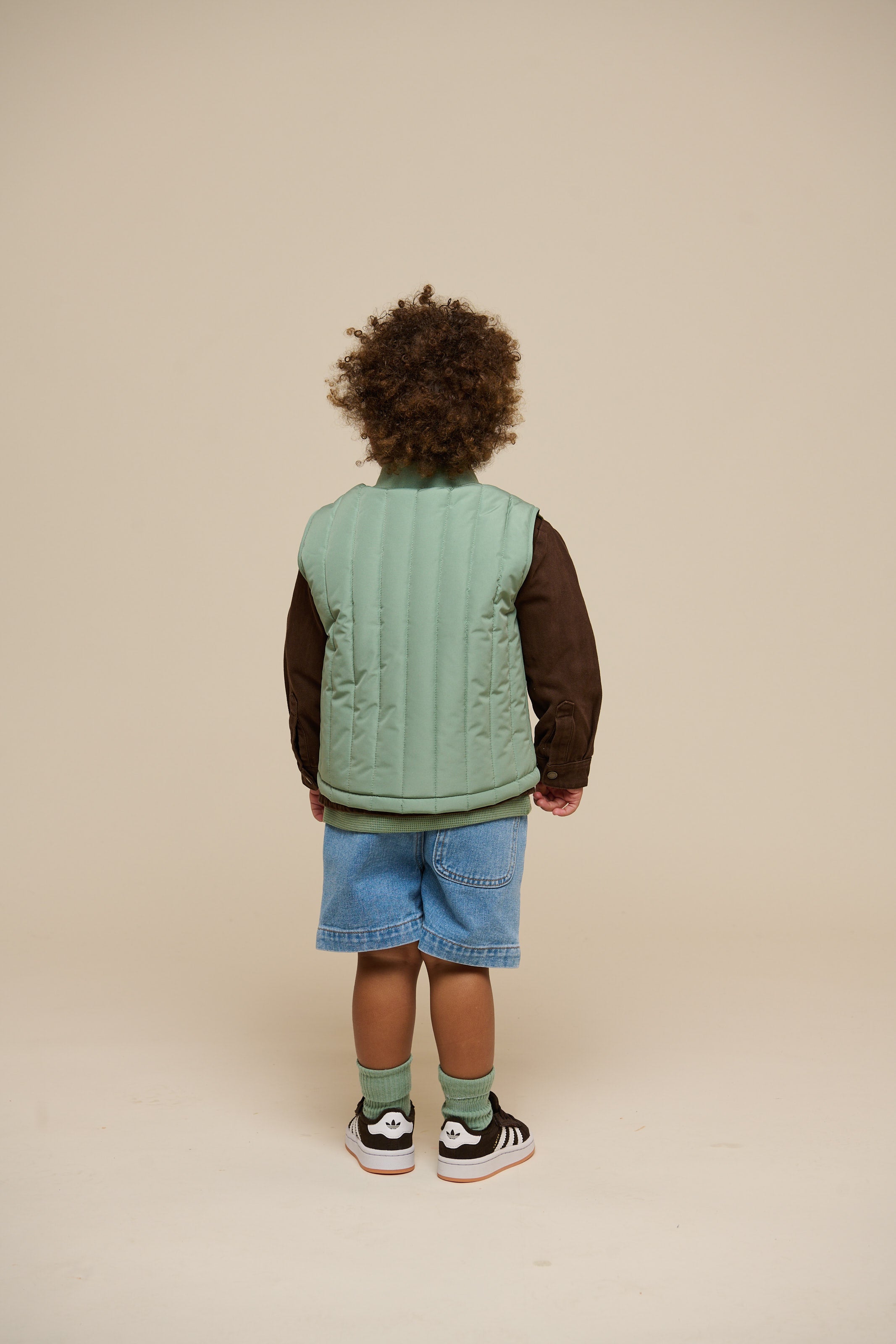 Thermo Tech Gilet - Kids - Dusty Green | 101116 Athur