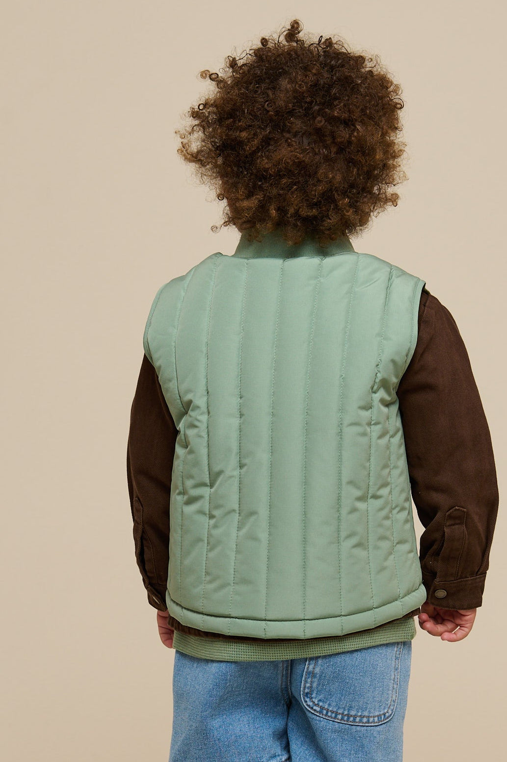 Thermo Tech Gilet - Kids - Dusty Green | 101116 Athur