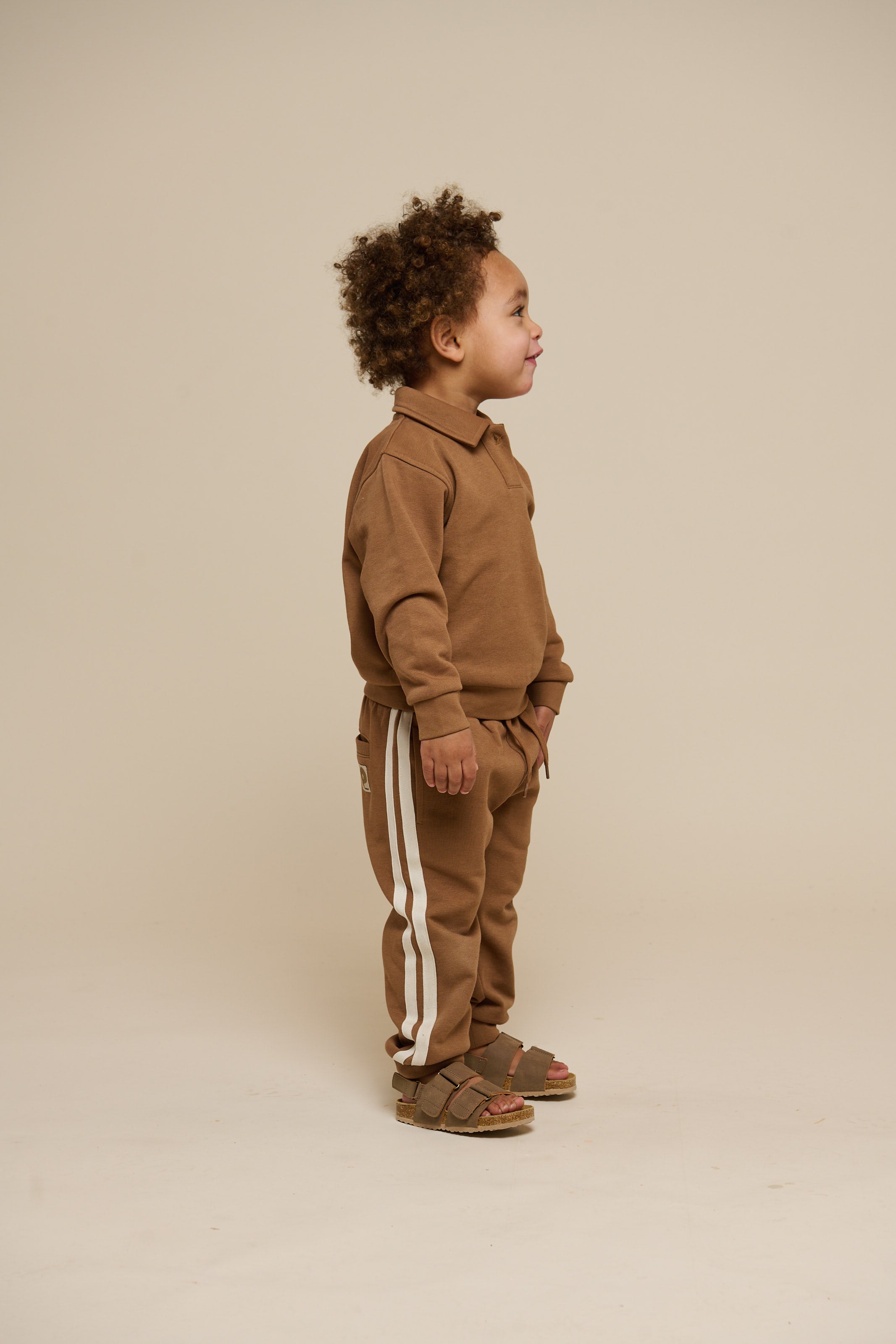 Sweatpants met Tape - Kids - Coconut | 101259 Carter