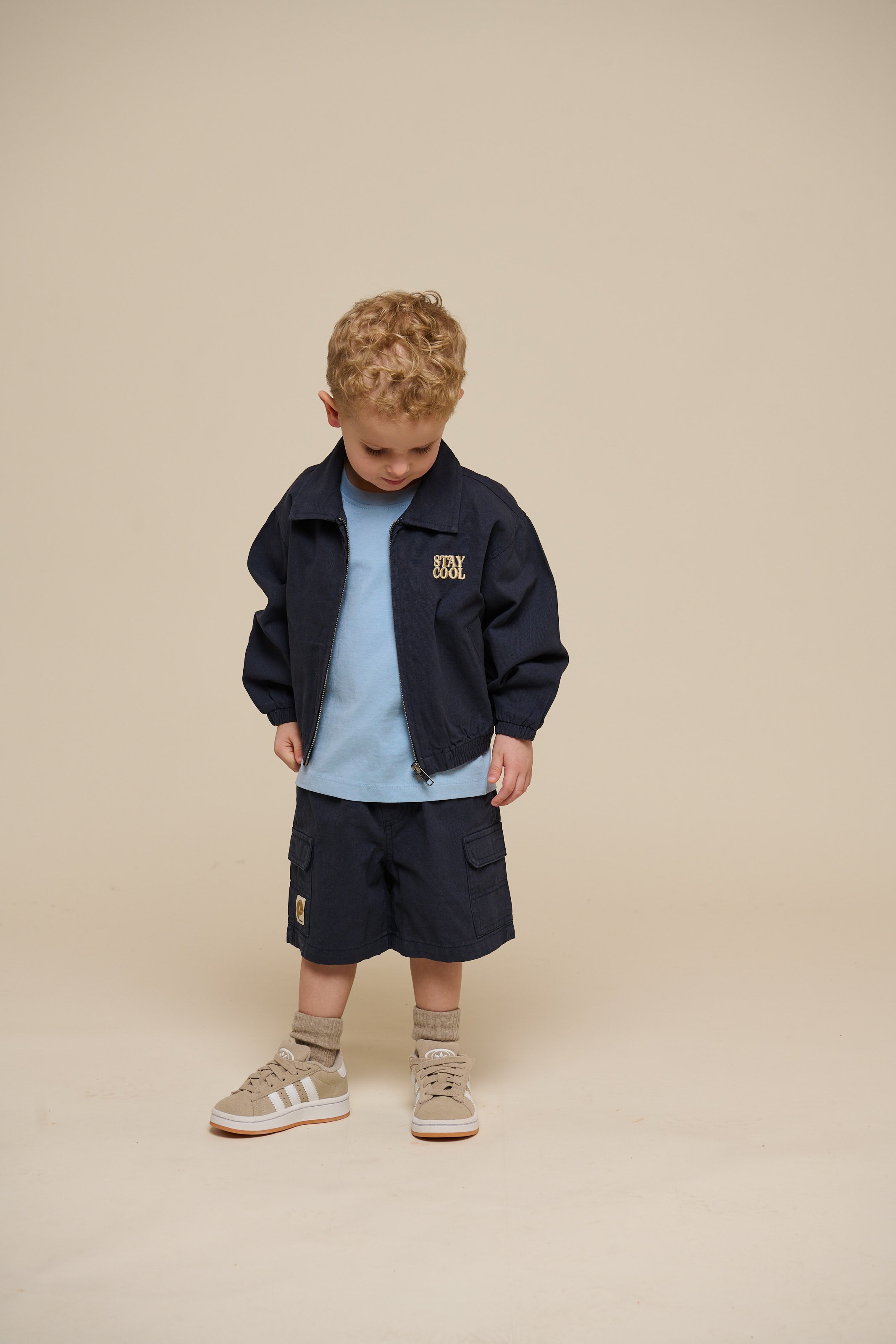 Canvas Bomberjack - Kids - Navy | 101138 Isack