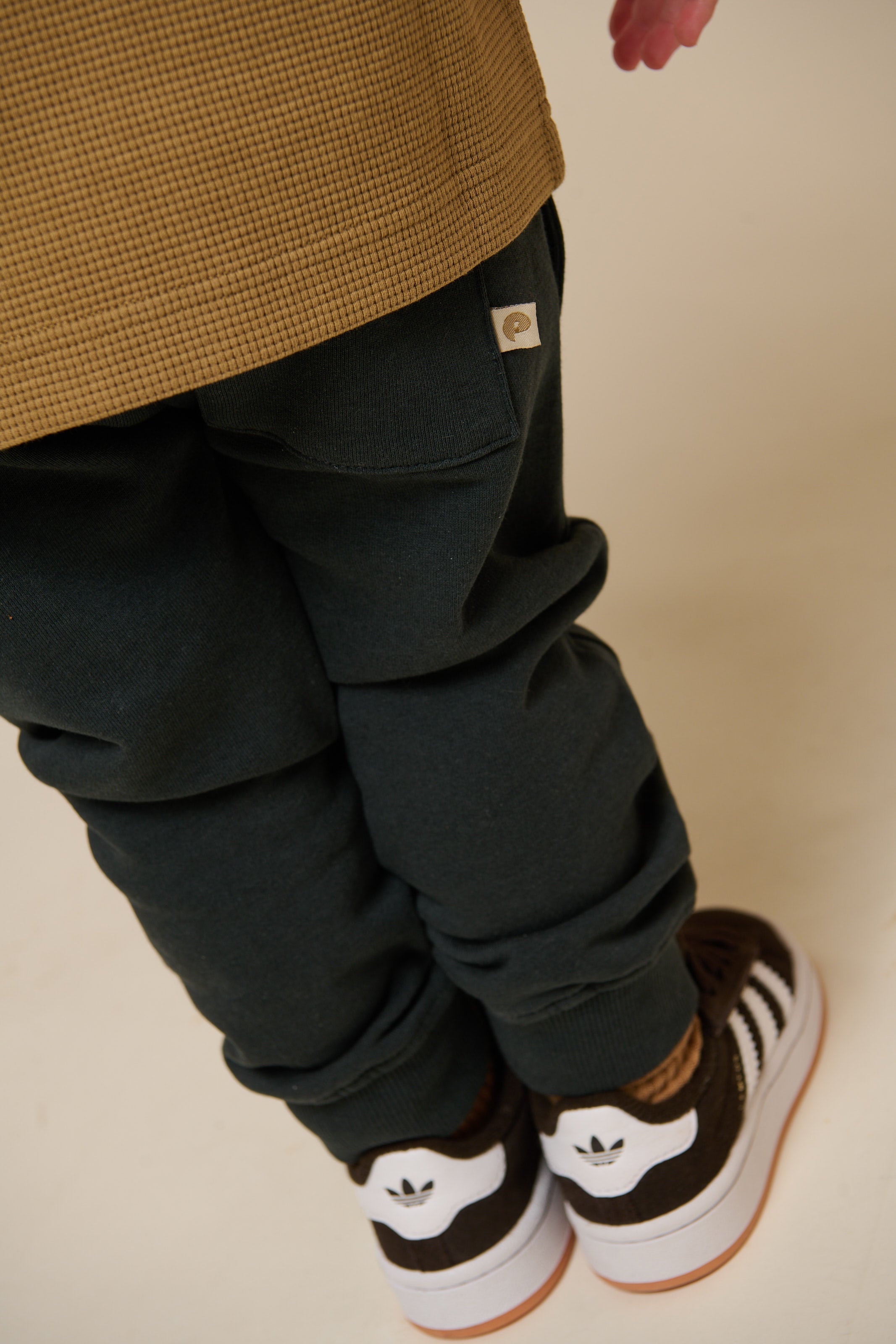 Zweetbroek - Kids - Forest Green Melange | 100898 Justin