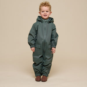 Shell overall - Kids - Dusty Dark Green | 100511 Dundee