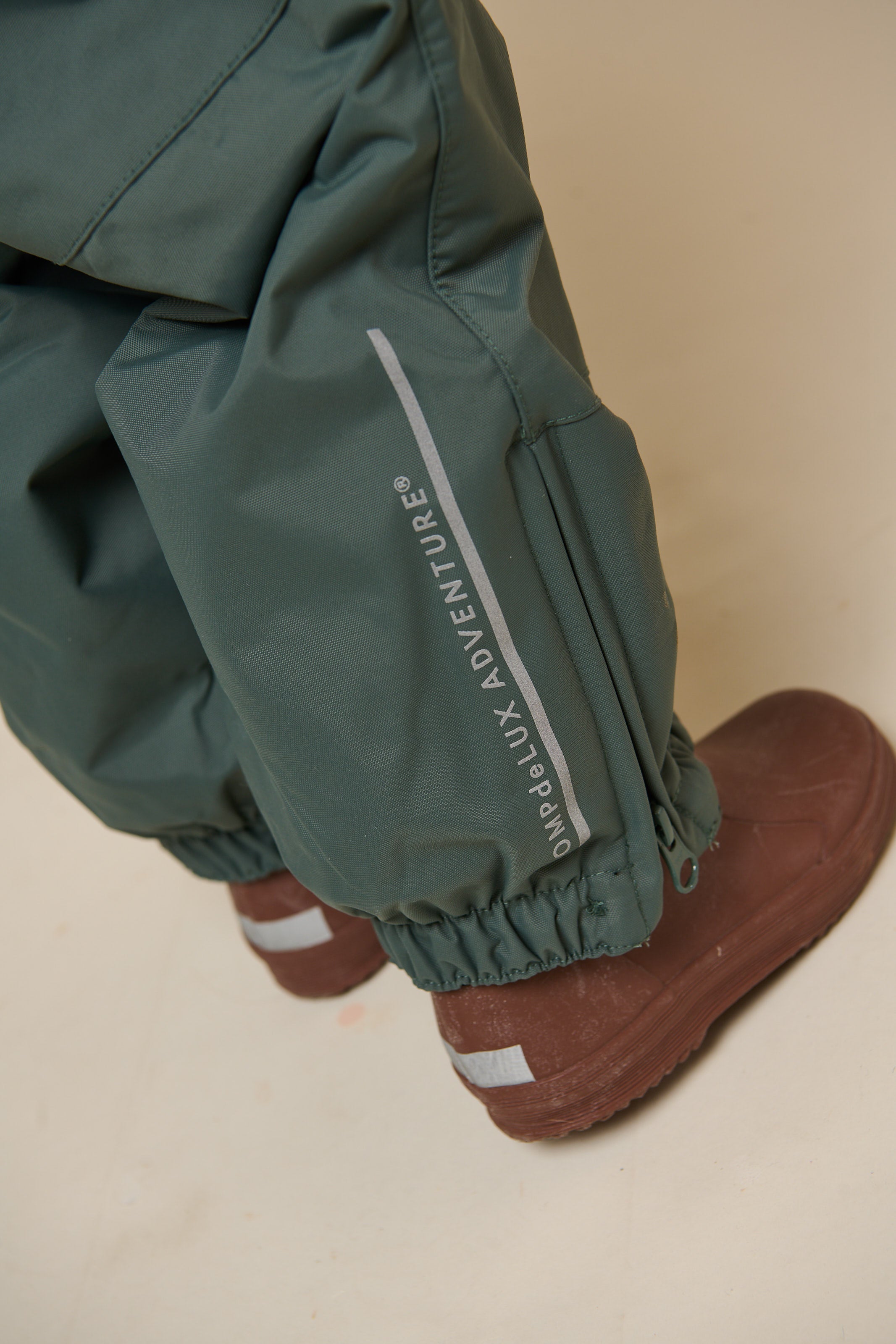 Shell overall - Kids - Dusty Dark Green | 100511 Dundee