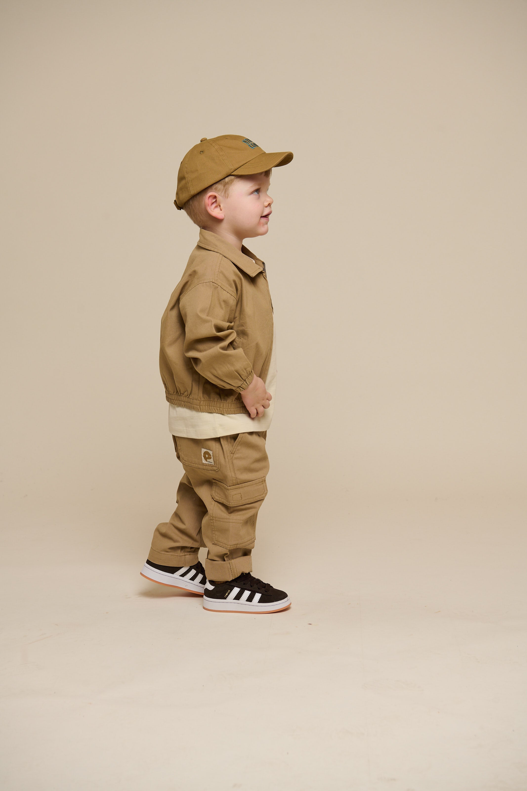 Canvasbroek - Kids - Khaki | 101132 Isack