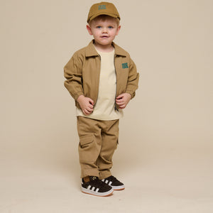 Canvas Bomberjack - Kids - Khaki | 101136 Isack