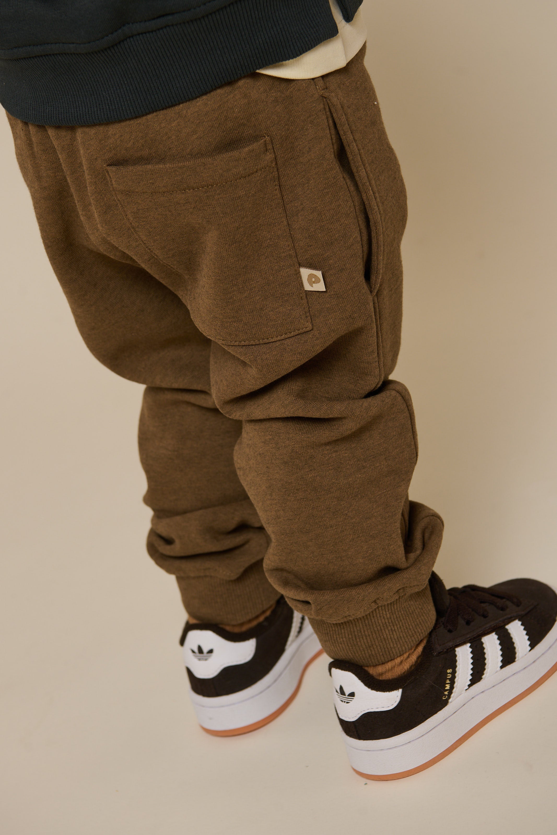 Zweetbroek - Kids - Coffe Melange | 100896 Justin