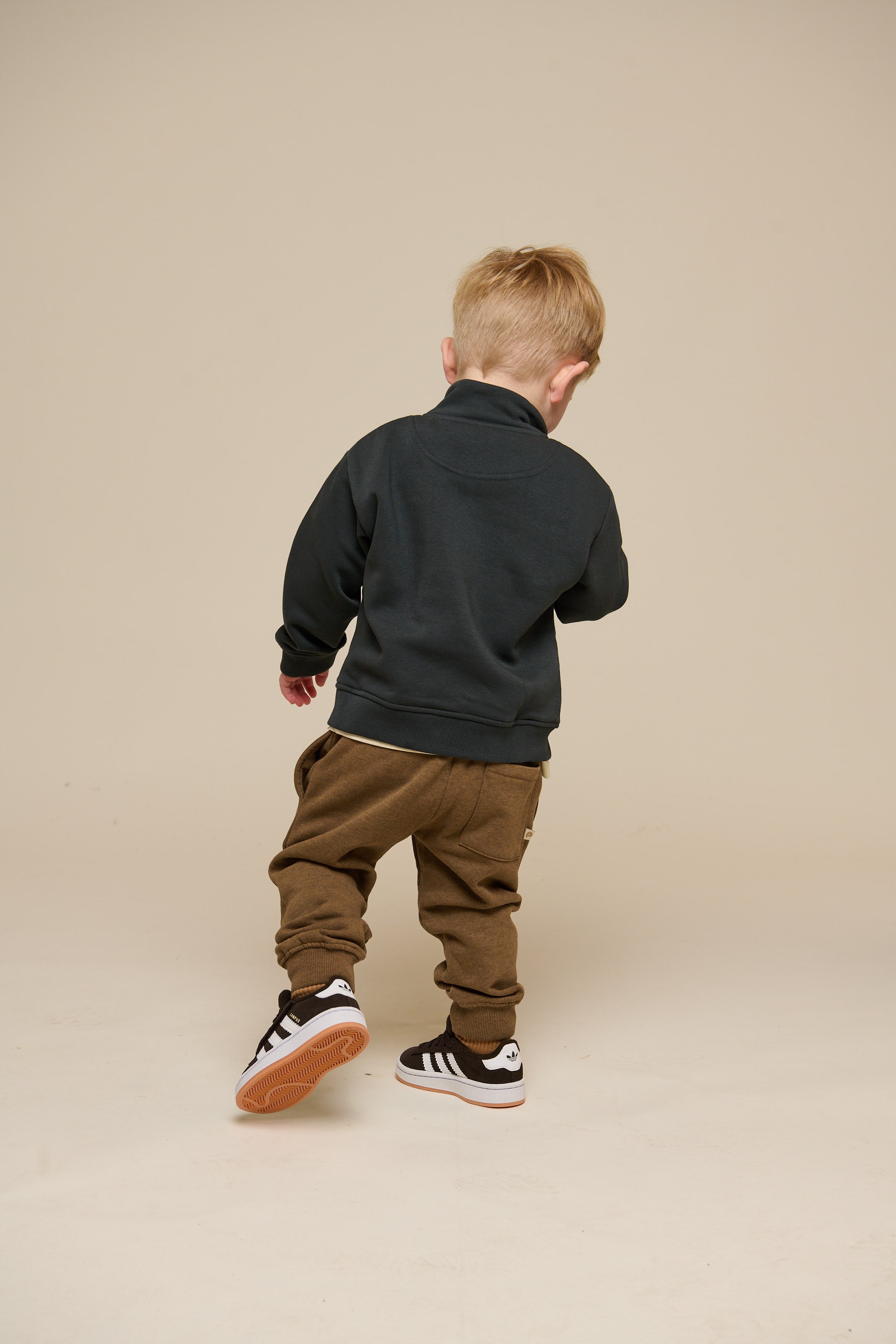 Zweetbroek - Kids - Coffe Melange | 100896 Justin
