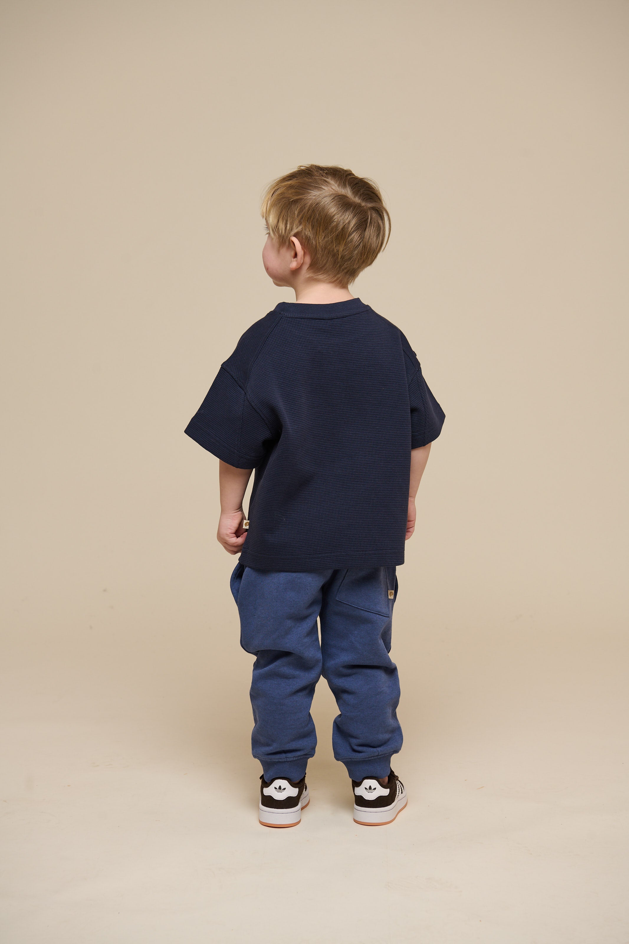 Zweetbroek - Kids - Indigo Blue Melange | 100894 Justin
