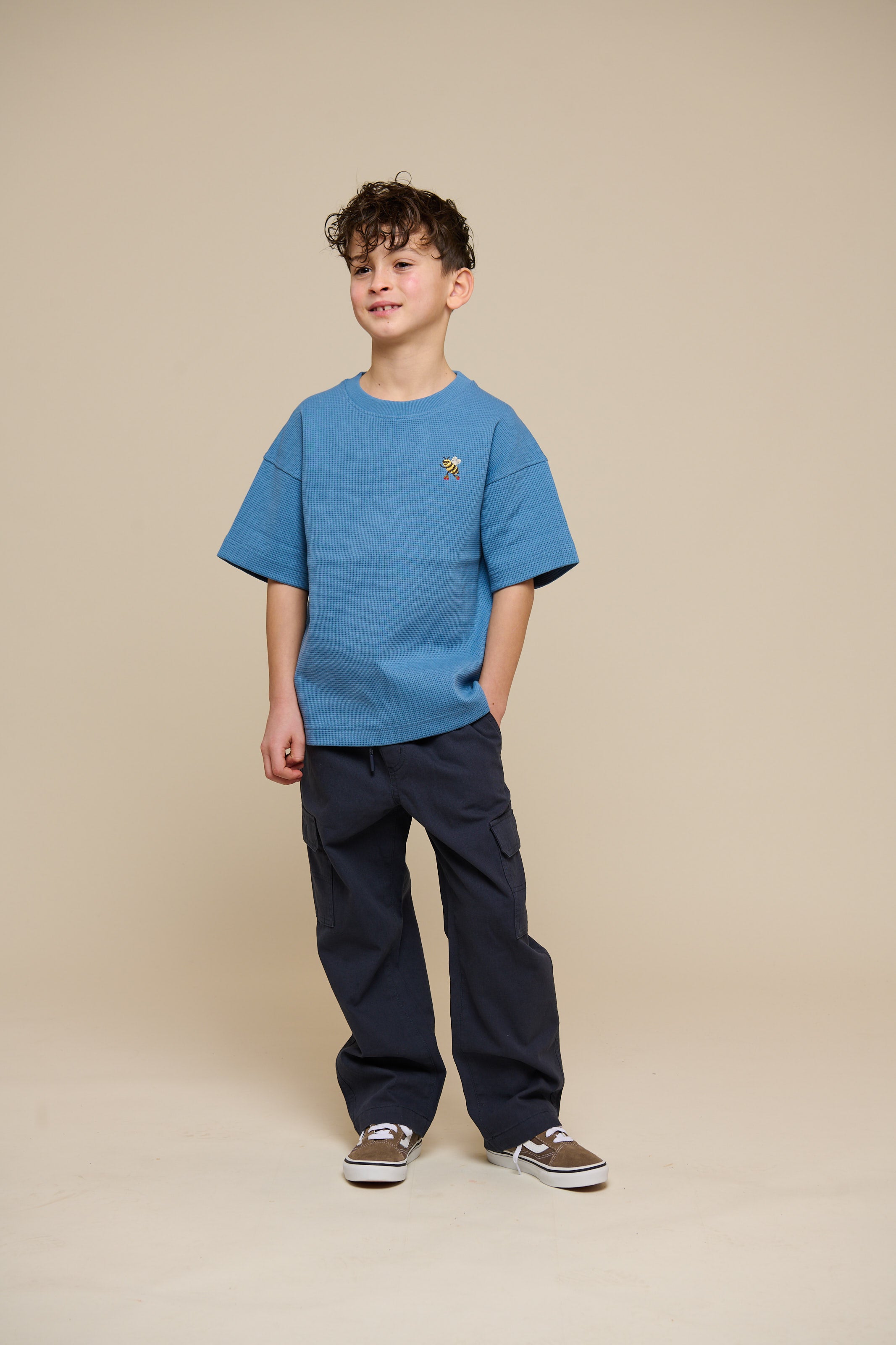 Canvasbroek - Tween - Navy | 101135 Isack