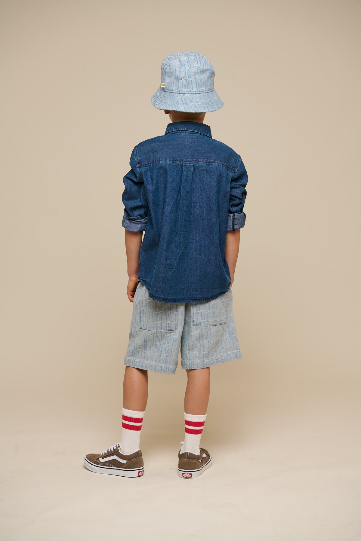 Denim overhemd - Kids - Dark Blue Denim | 100176 Delhi