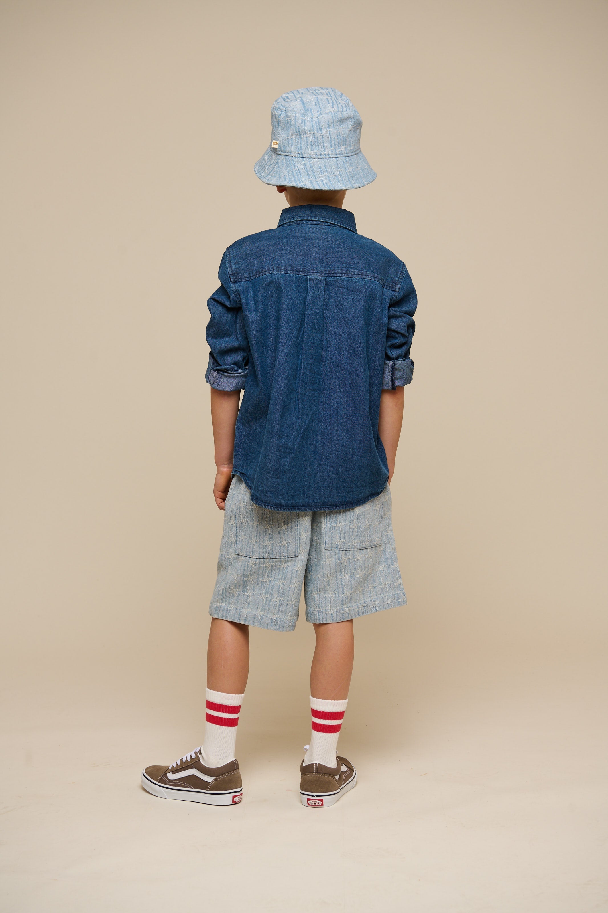 Denim overhemd - Kids - Dark Blue Denim | 100176 Delhi