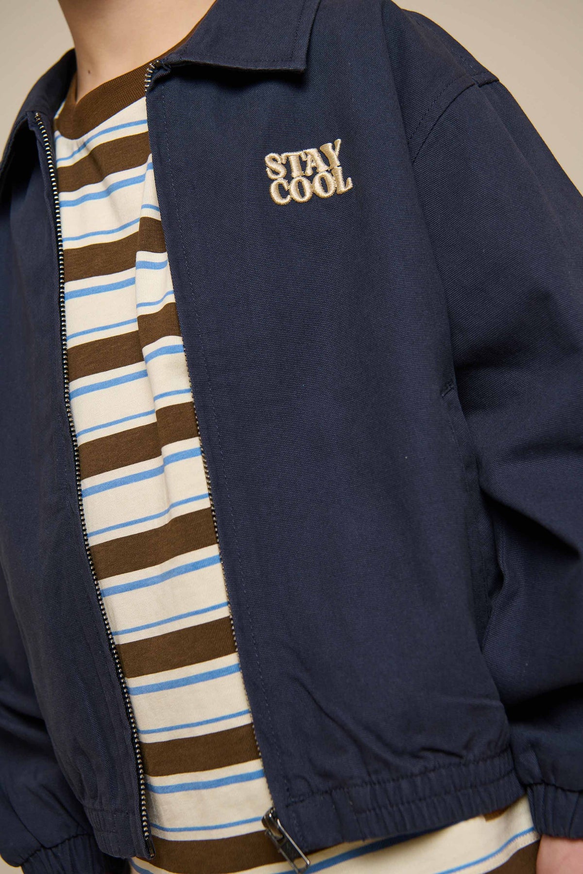 Canvas Bomberjack - Tween - Navy | 101139 Isack