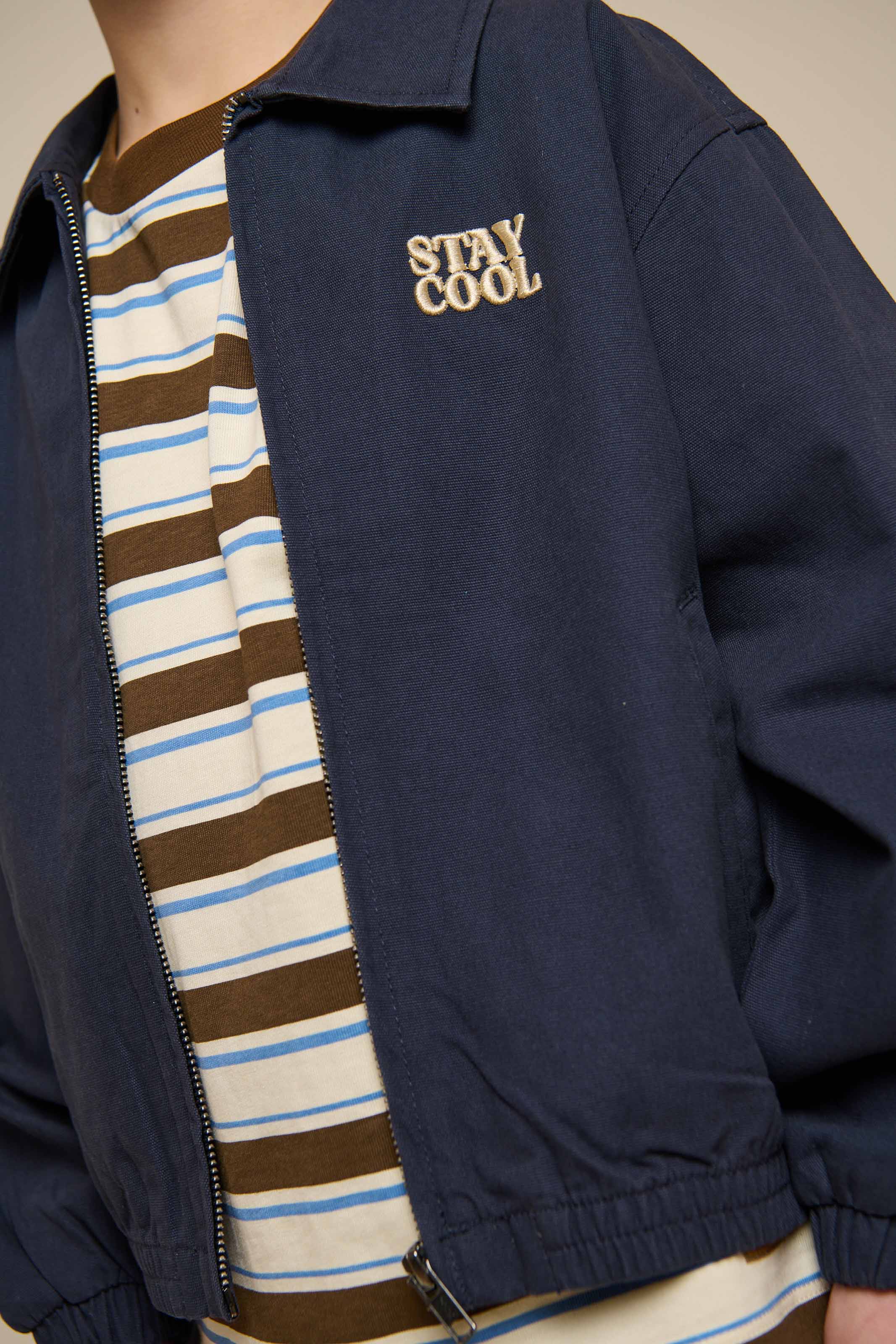 Canvas Bomberjack - Tween - Navy | 101139 Isack