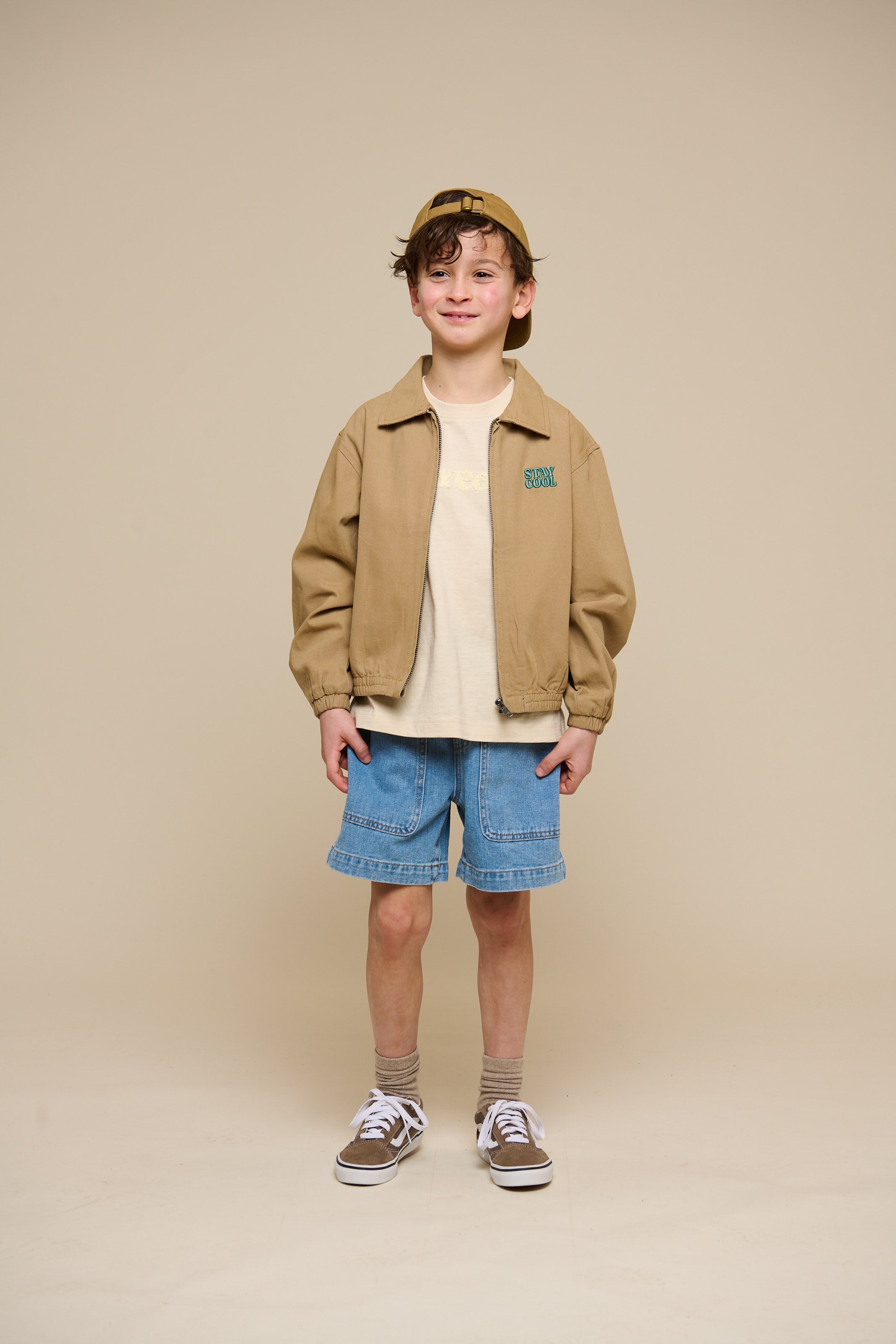Canvas Bomberjack - Tween - Khaki | 101137 Isack