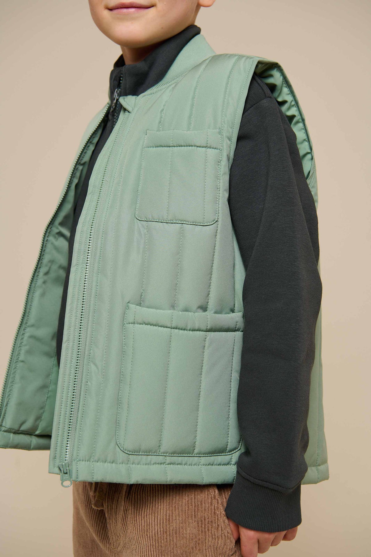 Thermo Tech Bodywarmer - Tween - Dusty Green | 101117 Athur