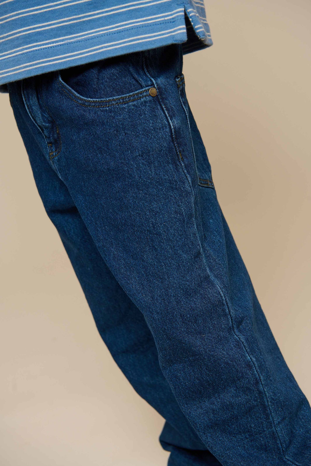 Taps toelopende jeans - Tween - Blue Denim | 100663 Bilbao
