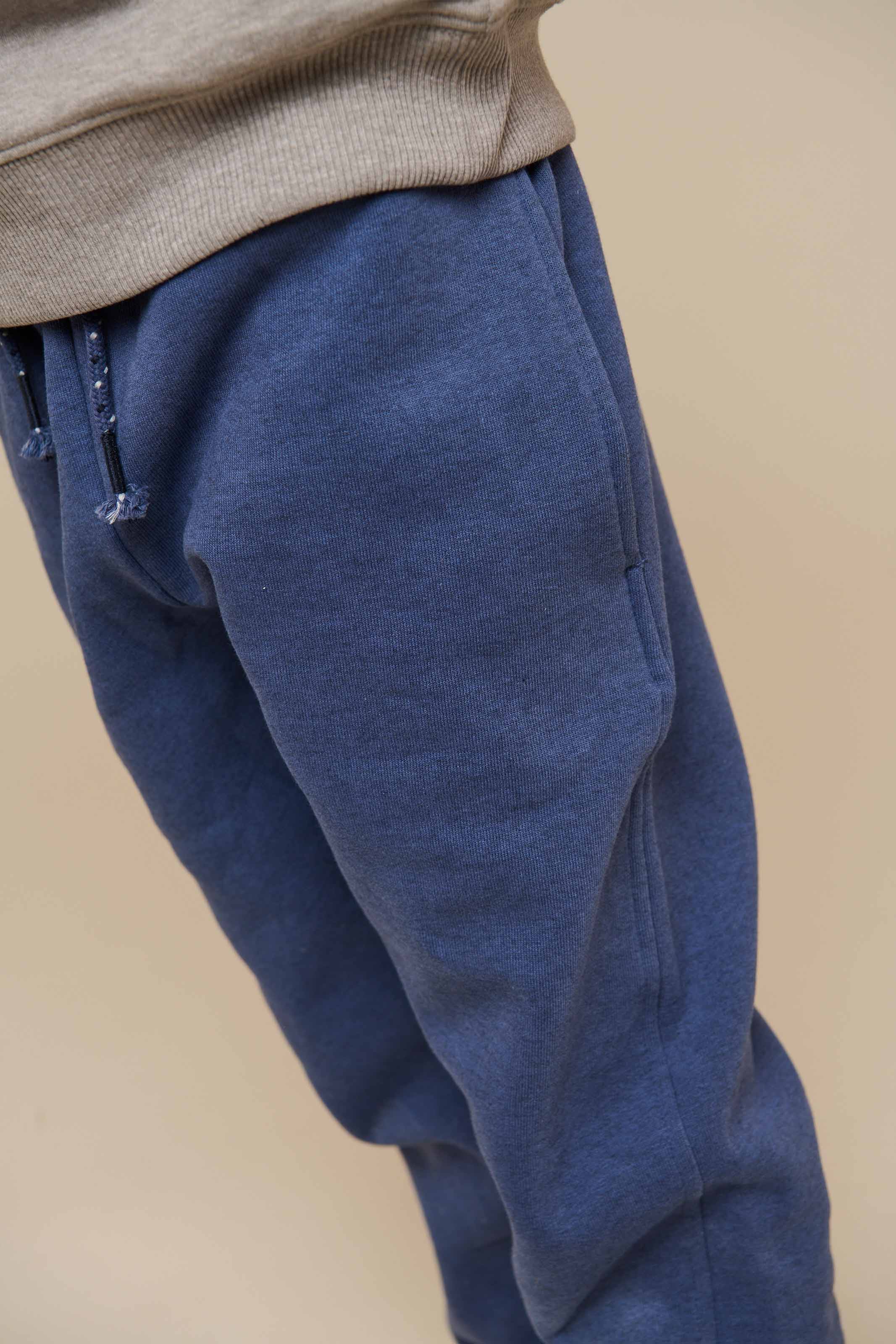 Zweetbroek - Tween - Indigo Blue Melange | 100895 Justin