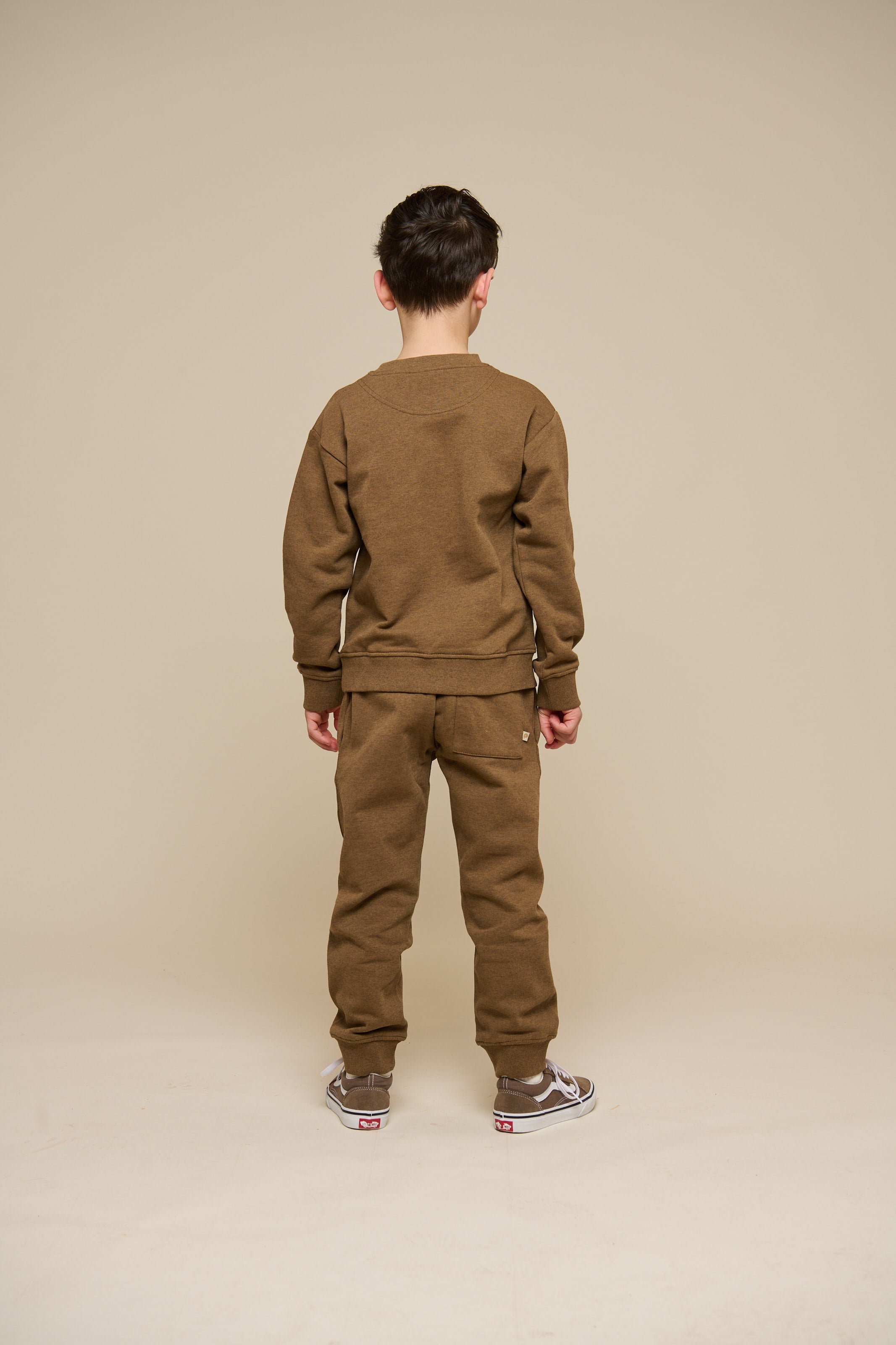 Sweatshirt met ronde hals - Tween - Coffe Melange | 100891 Justin