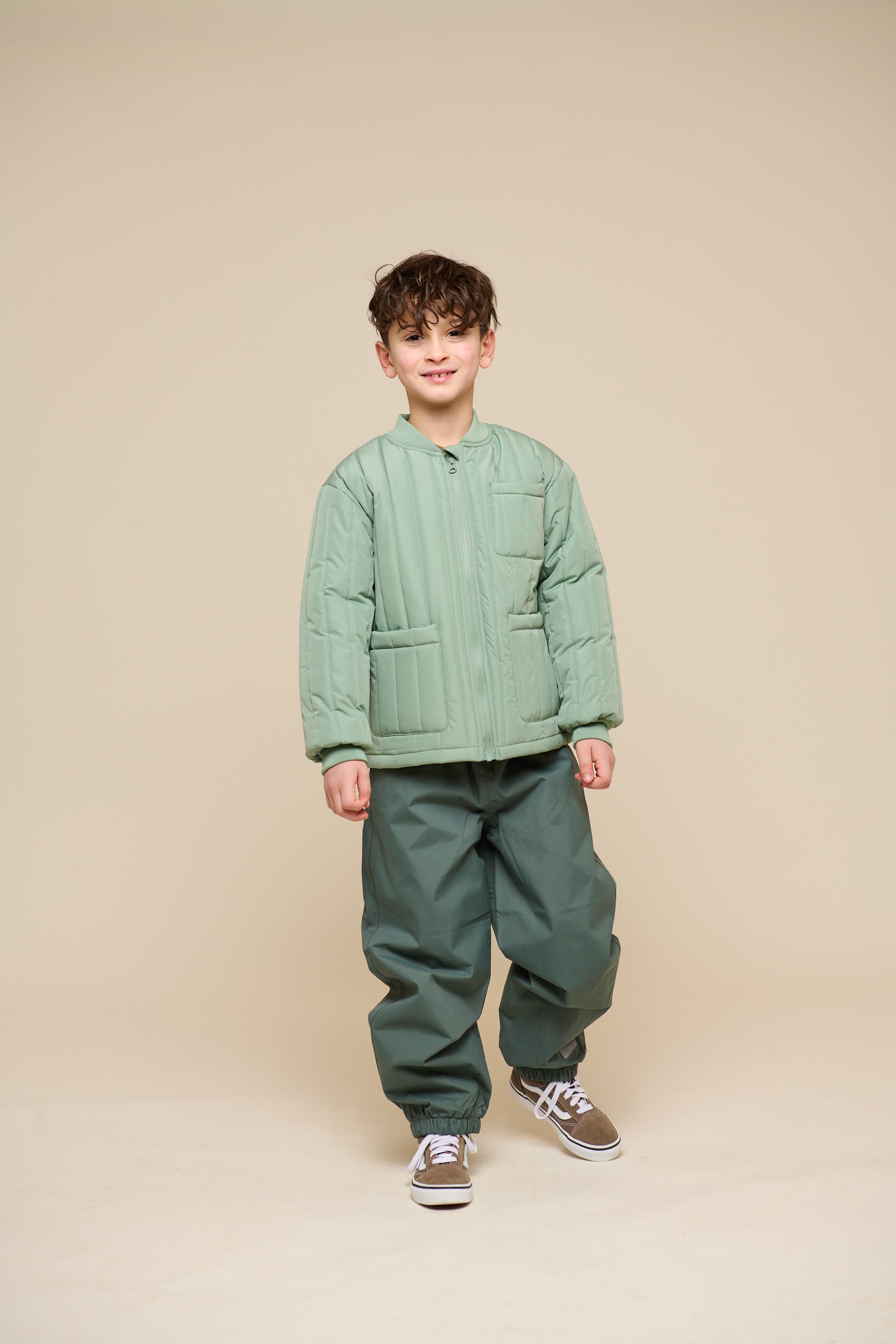 Shell Broek - Tween - Dusty Dark Green | 100508 Dundee