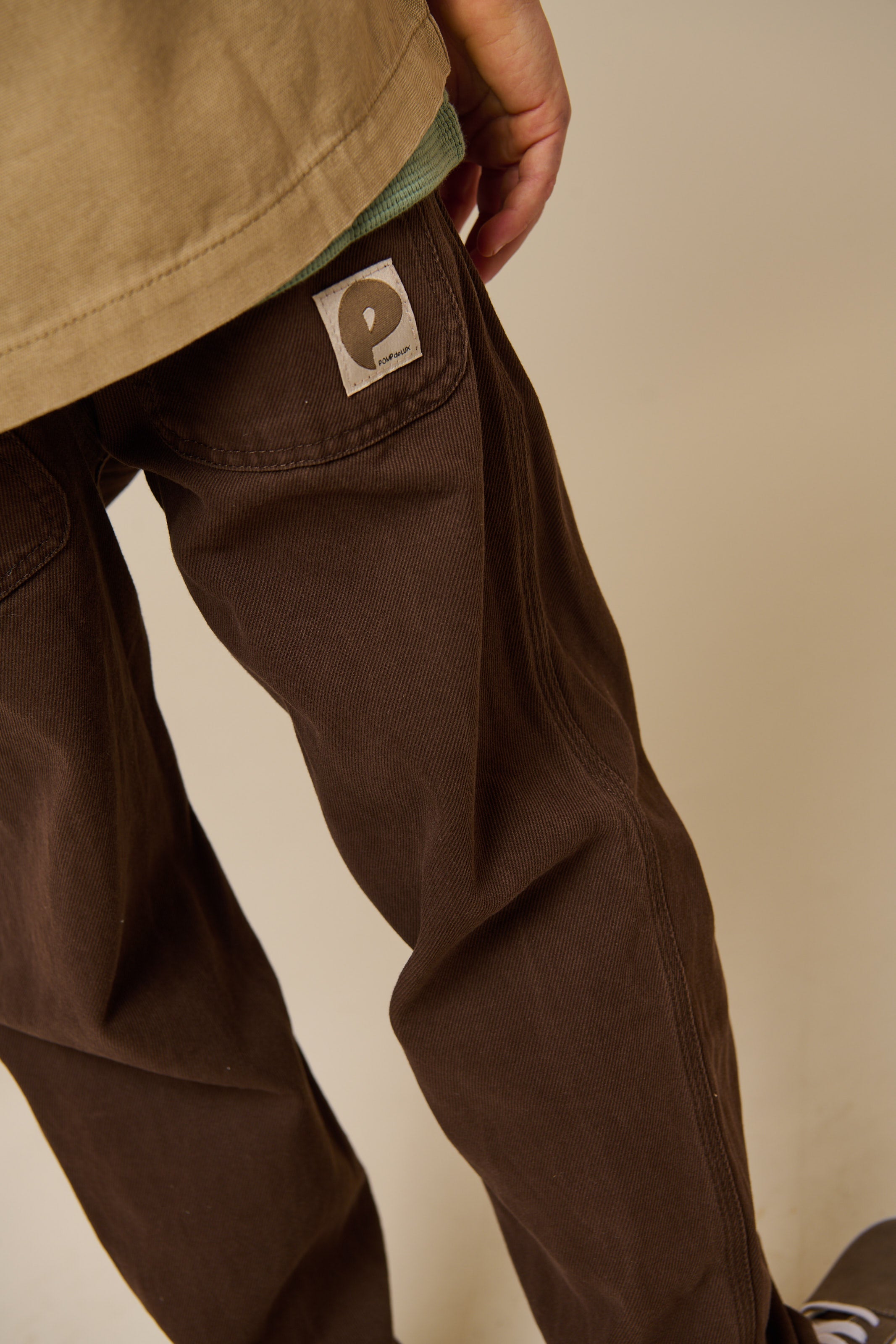 Keperstof Broek - Tween - Chocolate | 100607 Carter