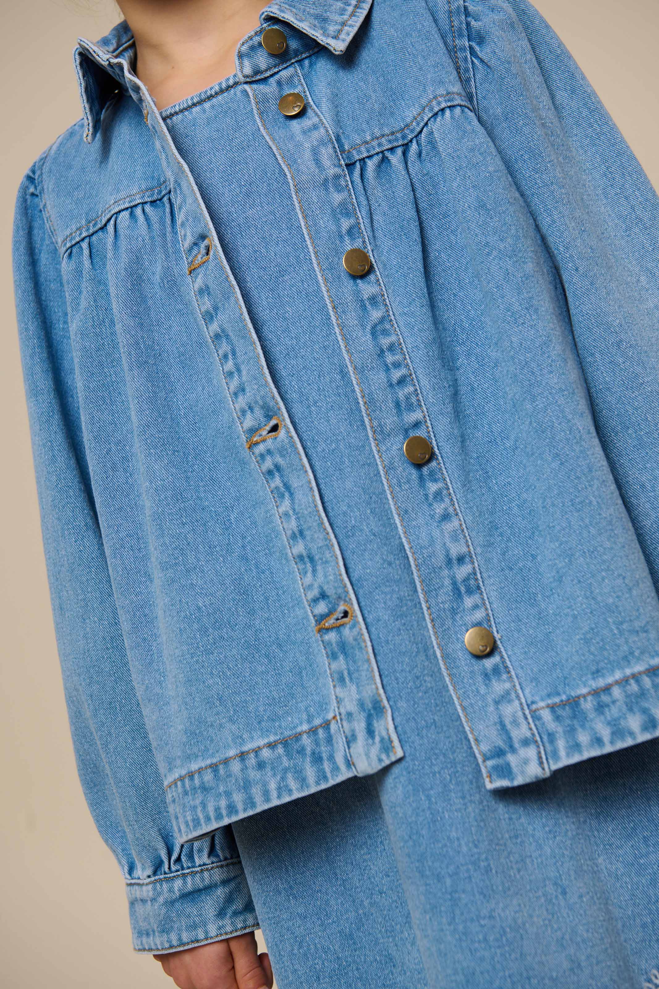 Spijkerjasje - Tween - Light Blue Denim | 101015 Vera