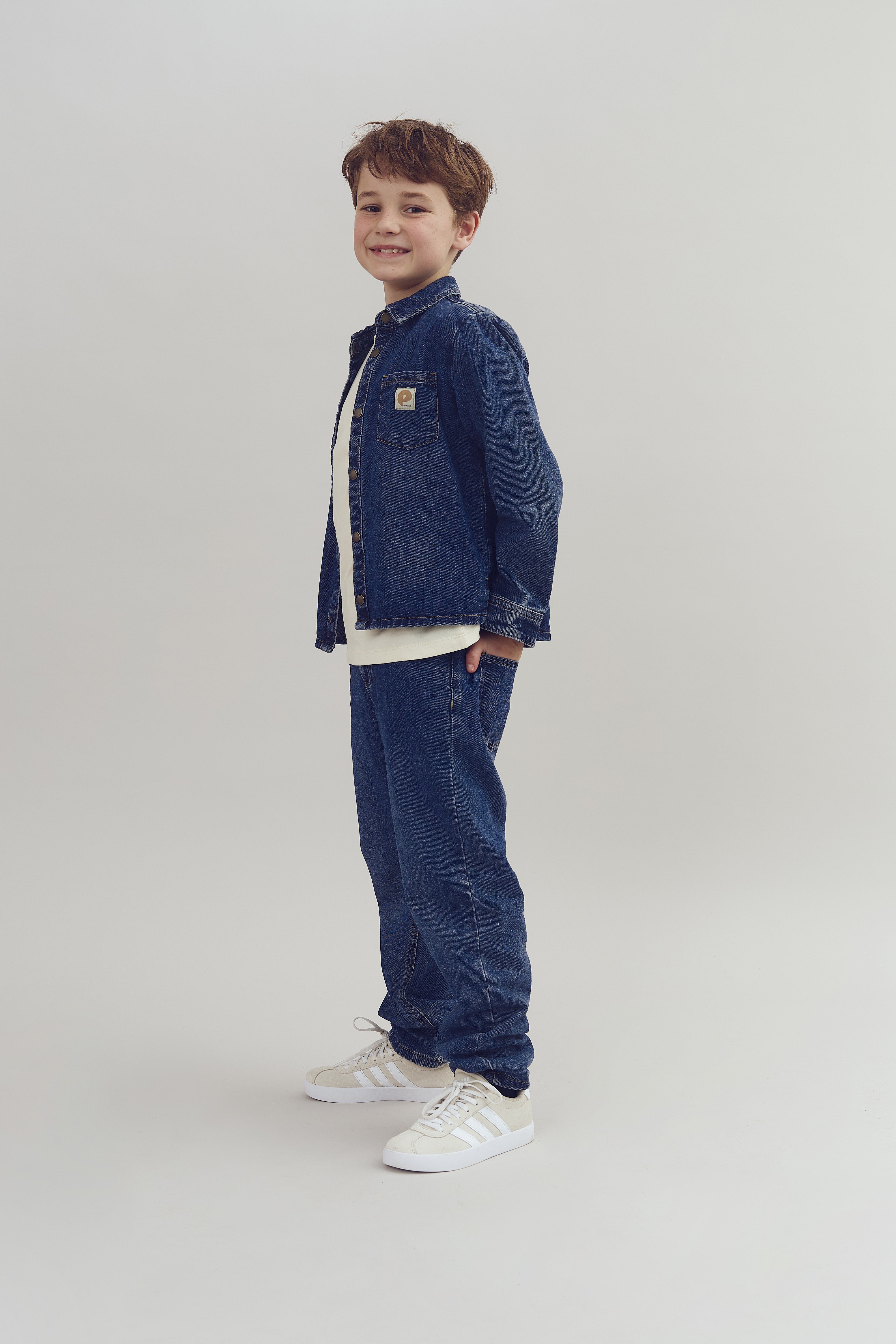 Jeans Ontspannen - Tweens - Dark Blue Denim