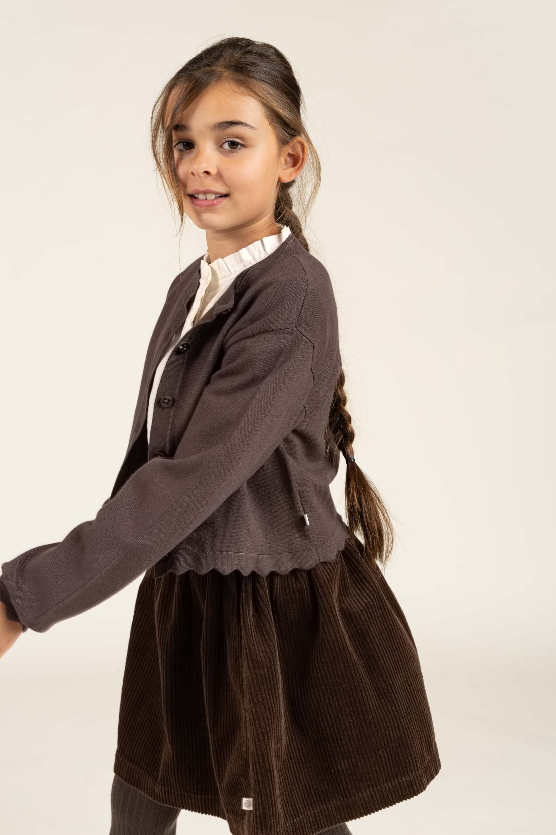 Vest - Tween - Chocolate | 100827 Nicole