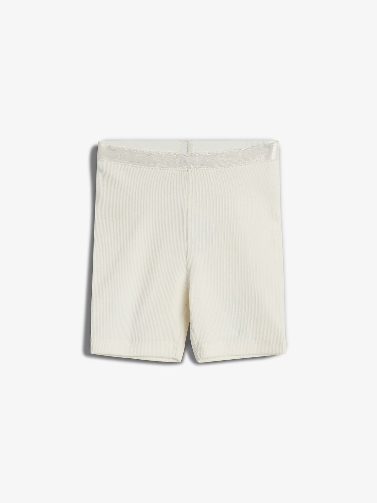 Modal rib korte legging - Off White | 100334 Fiona