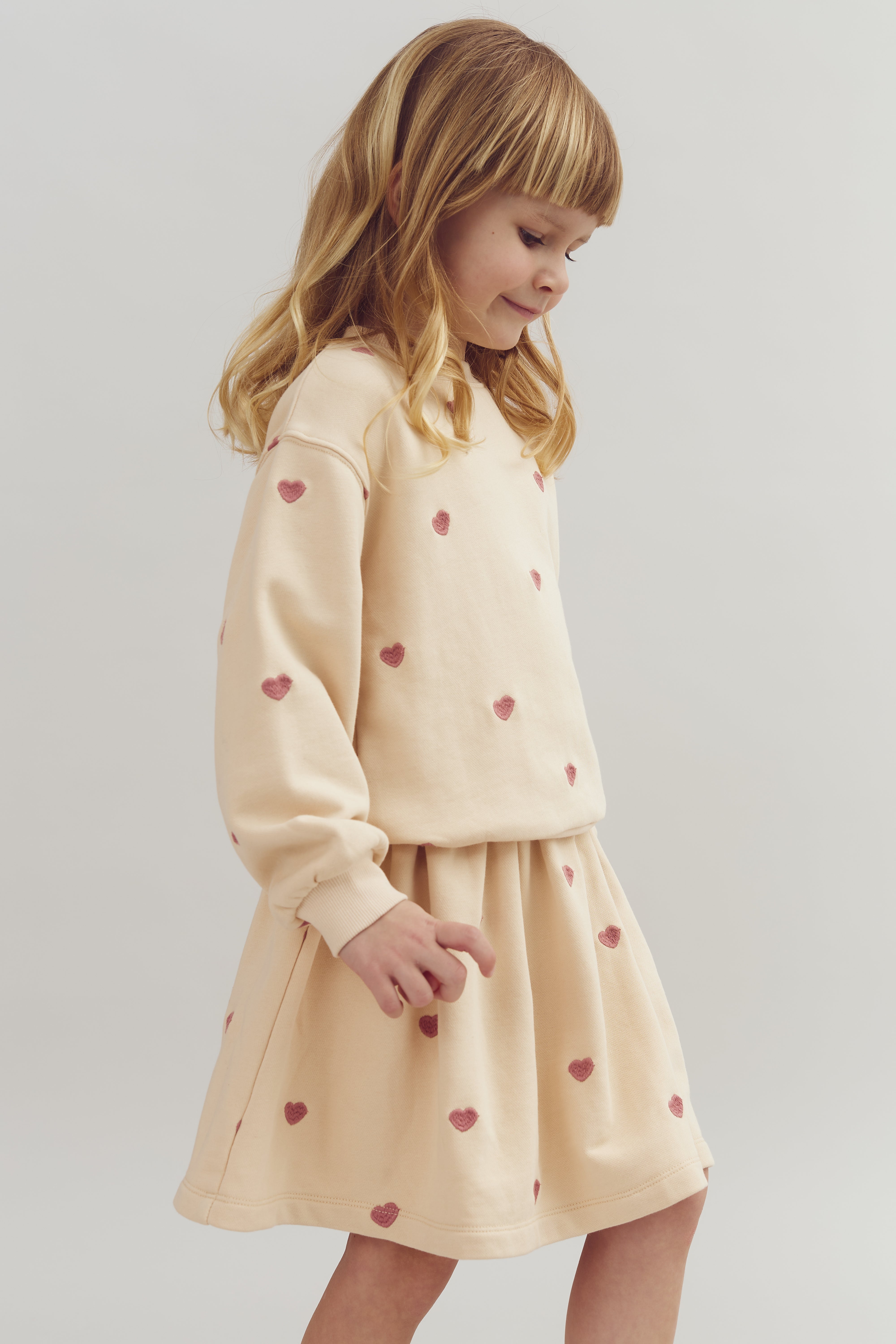 Sweatshirt met borduursel - Rose | 100194 Liva