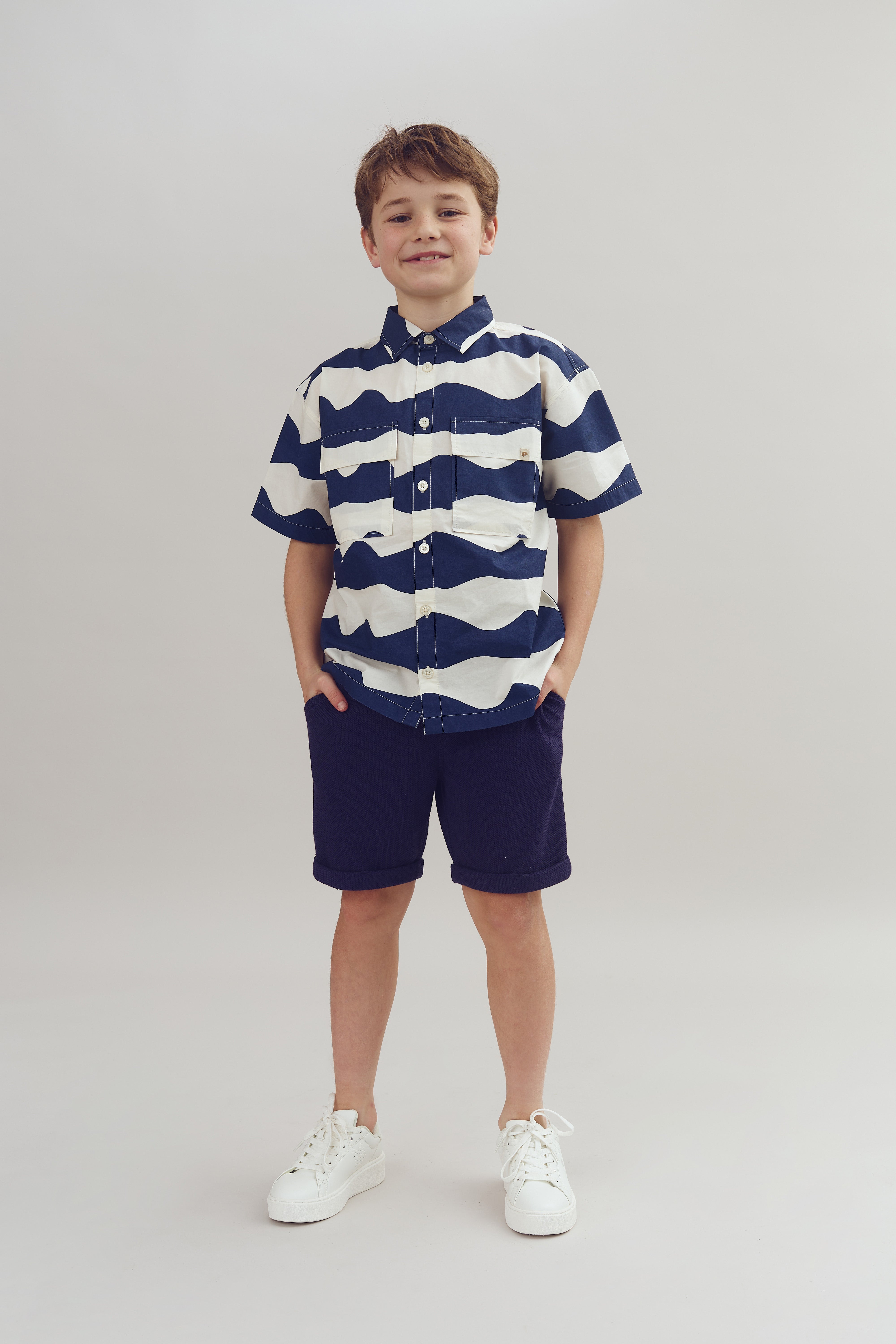 Sweatshorts Piquet - Tween - Navy | 100355 Gustav