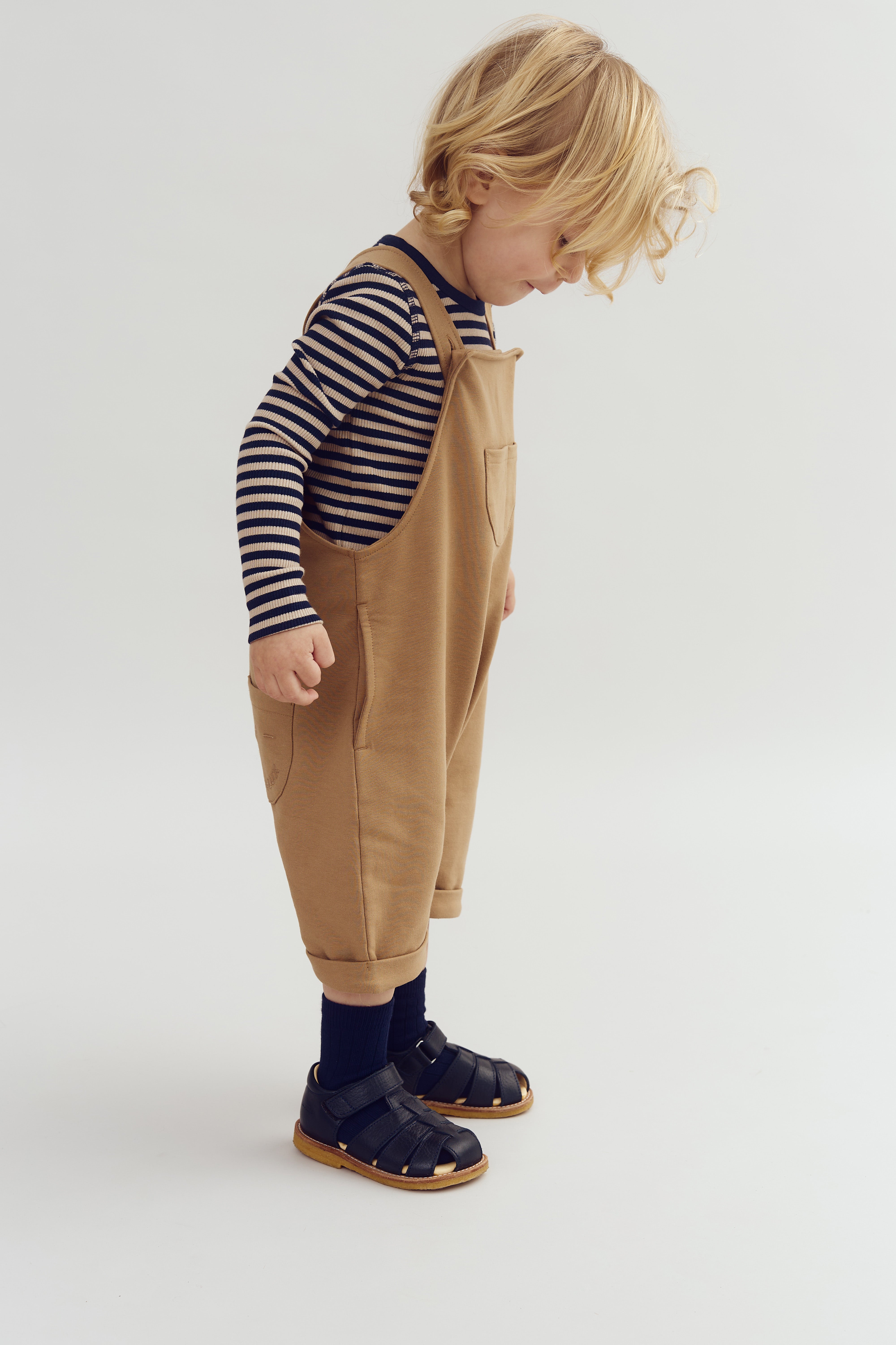 Sweat tuinbroek - Beige | 100212 Ryan