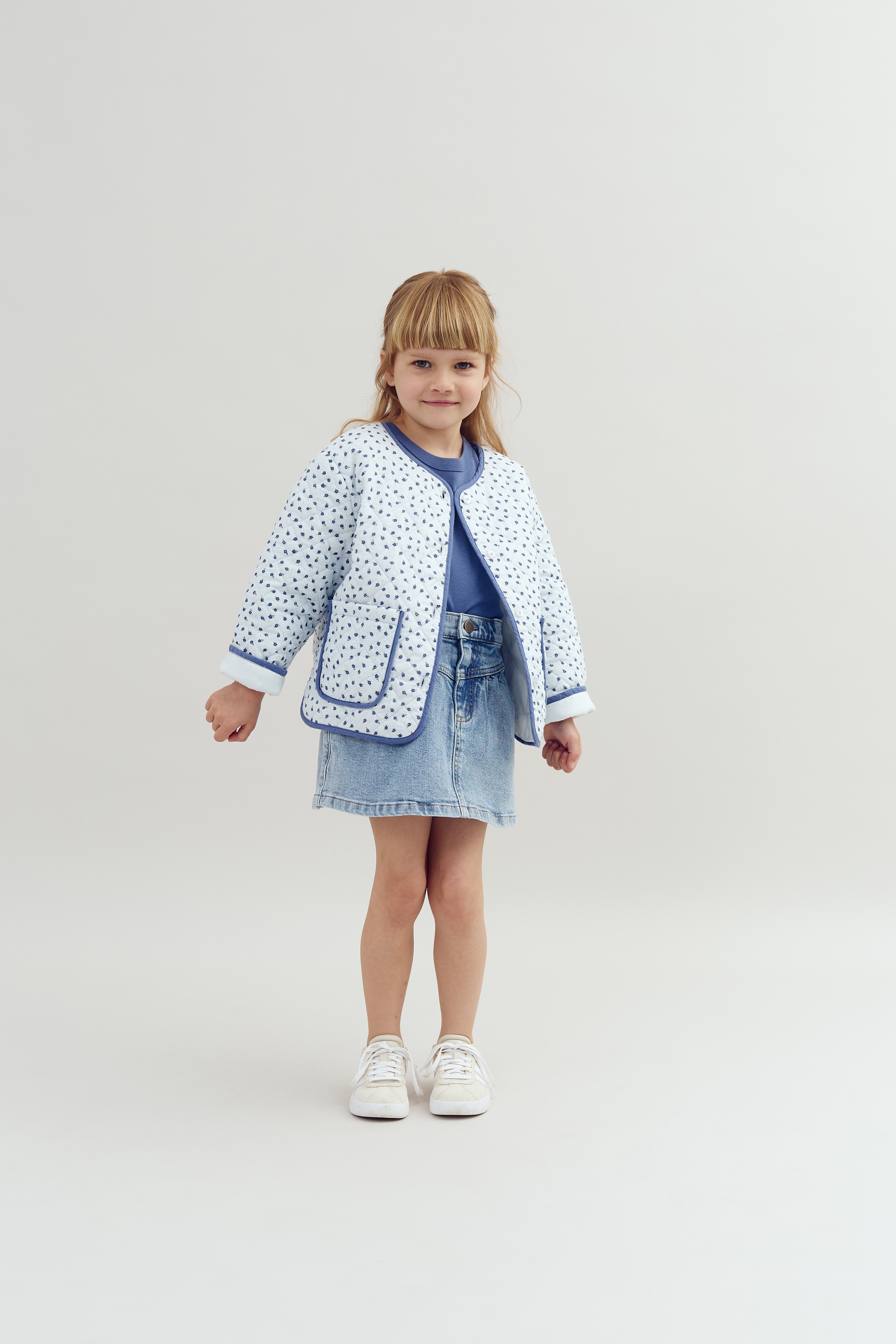 Denim rok - Light Blue Denim | 100107 Eva