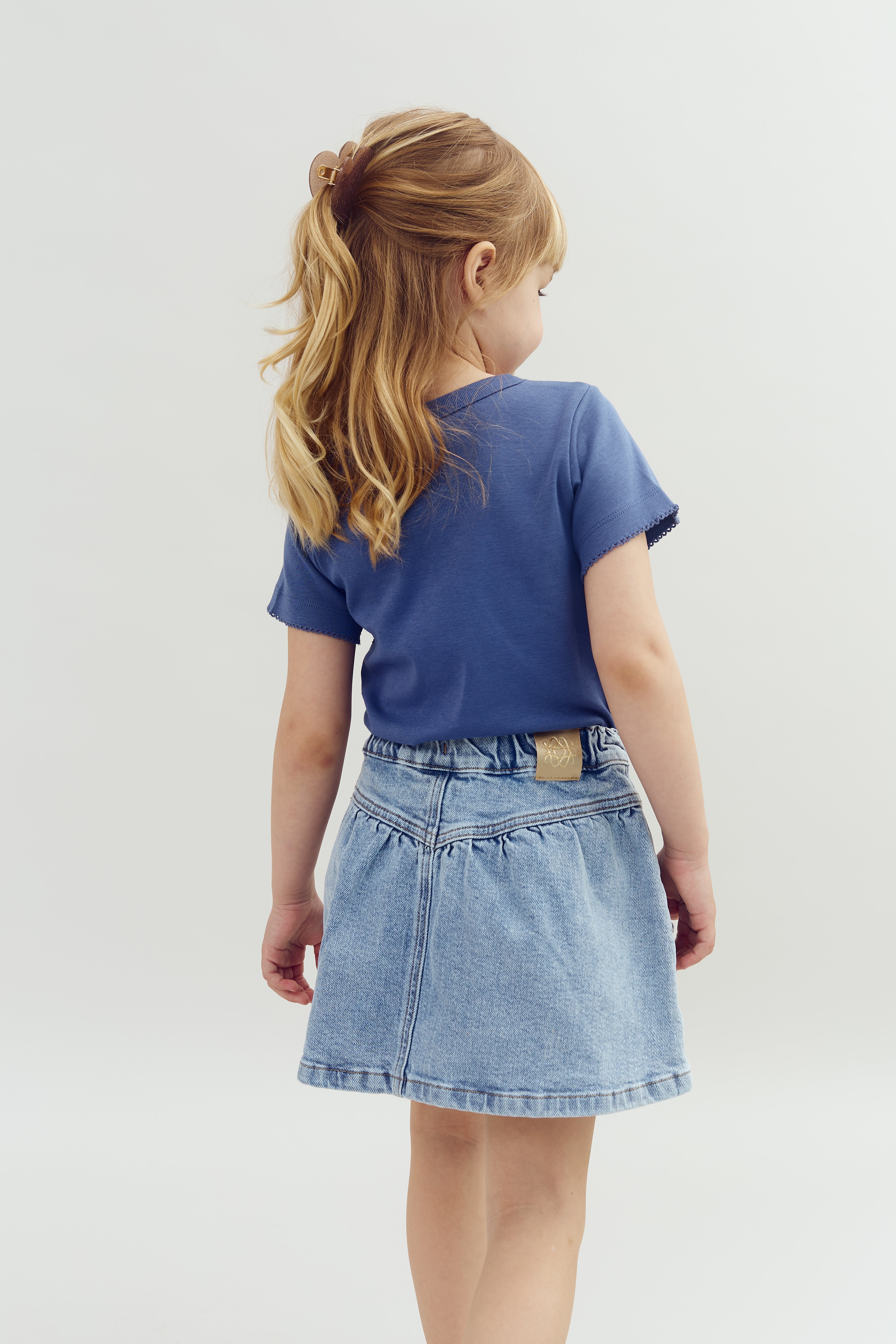 Denim rok - Light Blue Denim | 100107 Eva