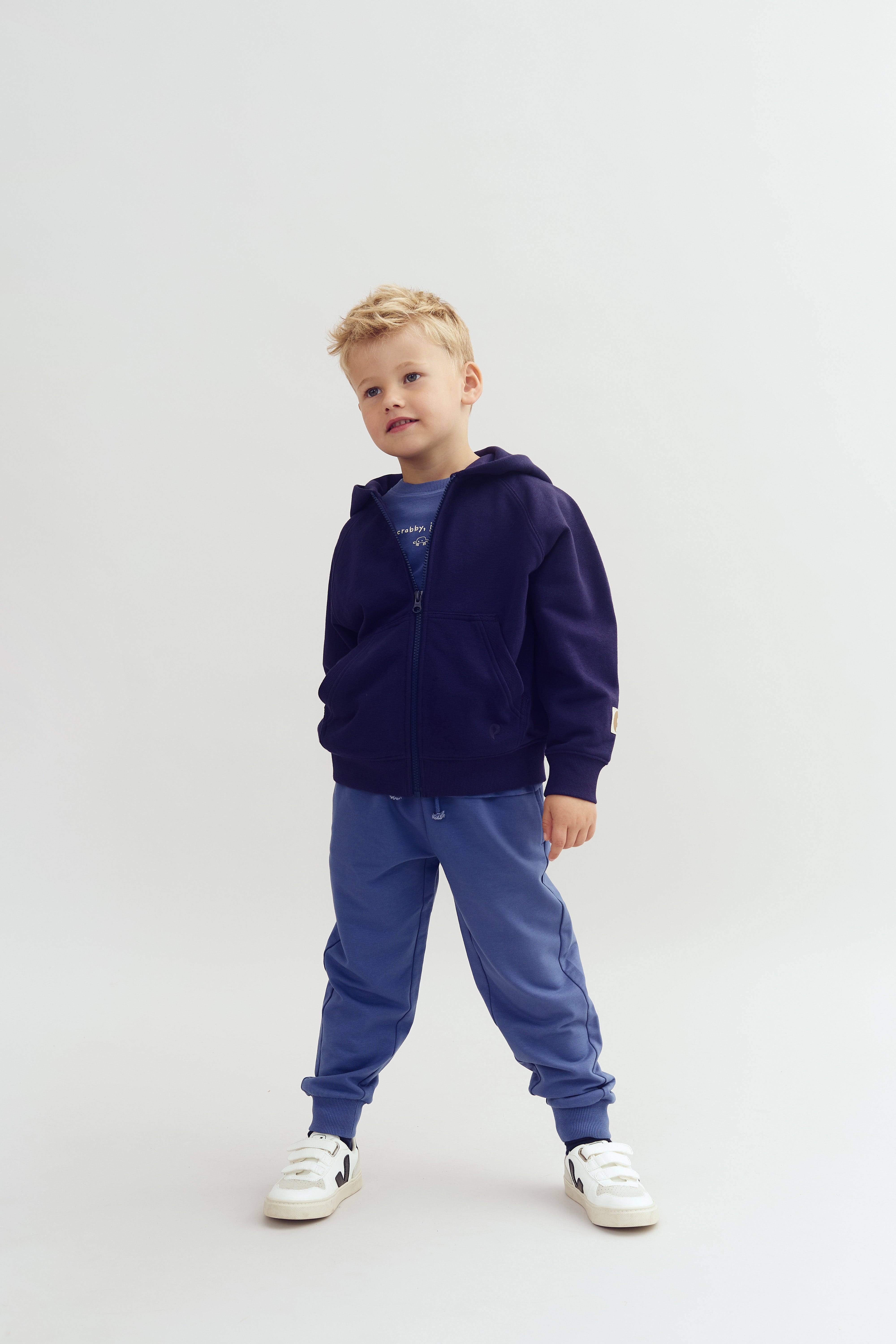 Joggingbroek met ribboorden - Dusty Cobalt | 100211 Ryan