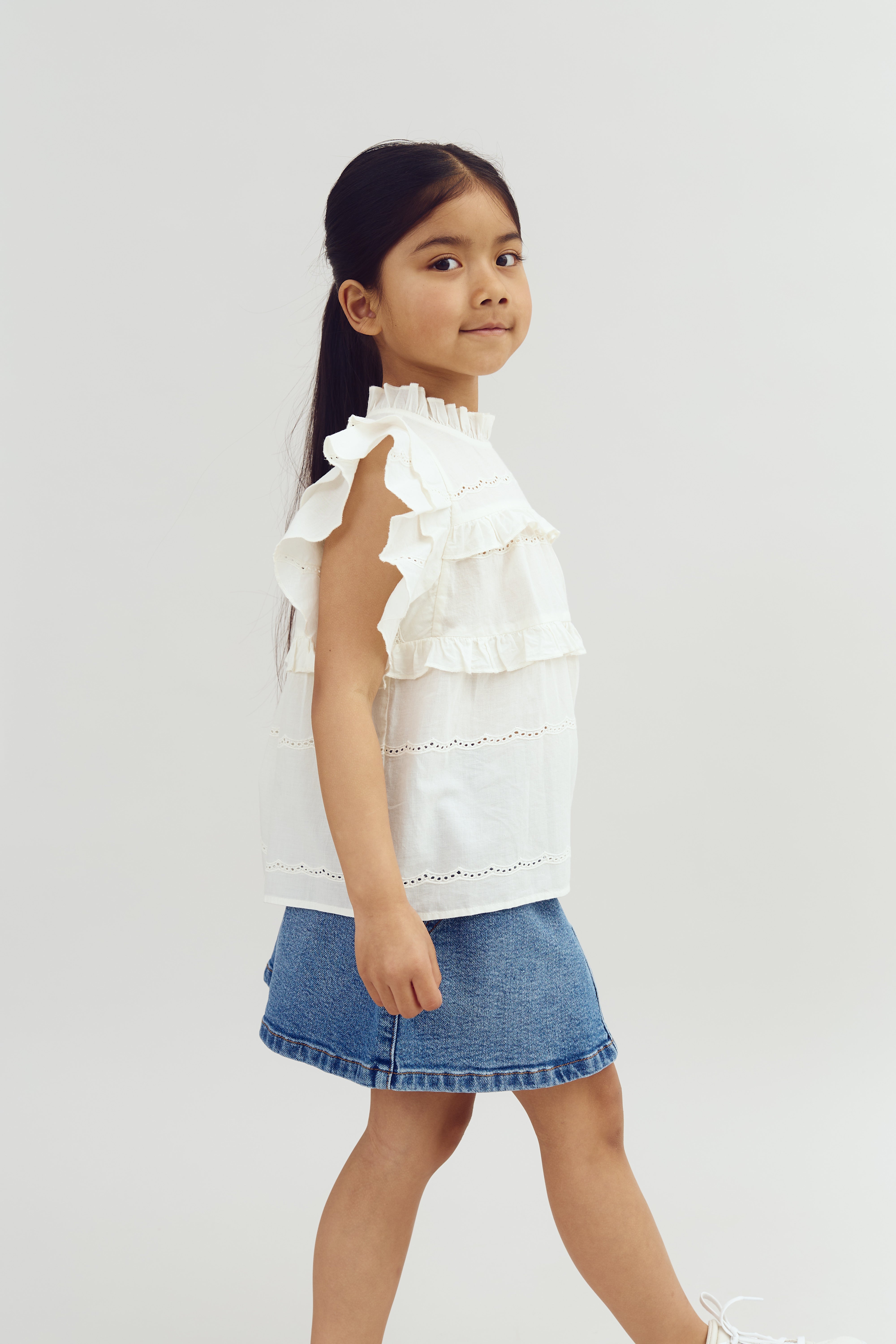 Denim rok - Blue Denim | 100144 Eva